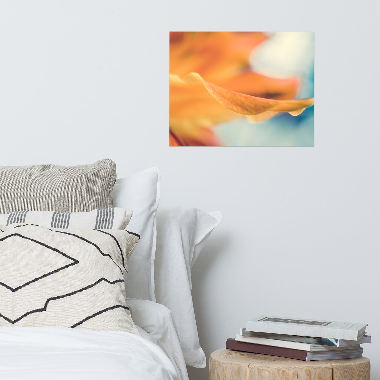 Serene Petals Of Life Floral Nature Photo Loose Unframed Wall Art Prints