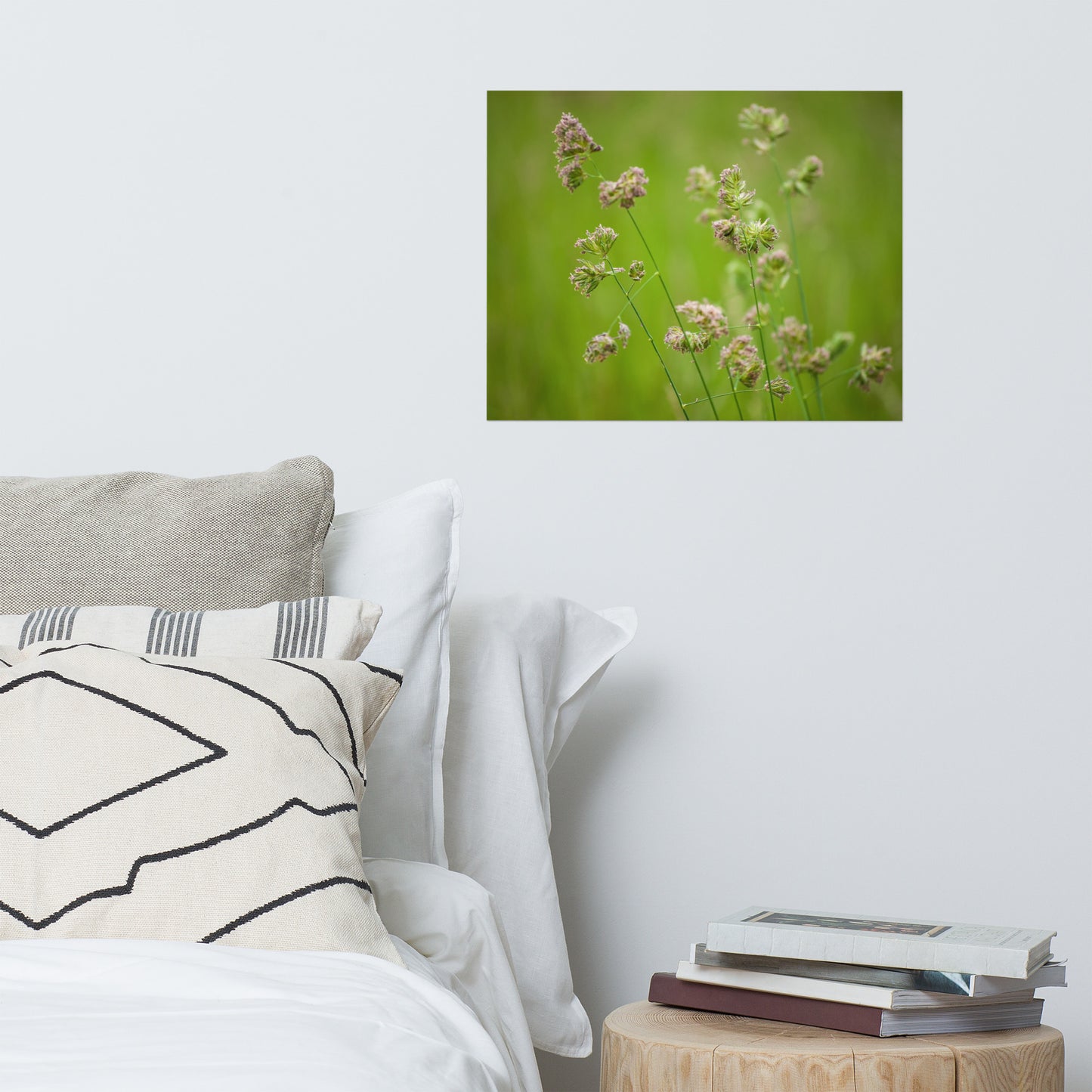 Softened Fields Rustic Farmhouse Style Botanical Nature Photo Loose Unframed Wall Art Prints