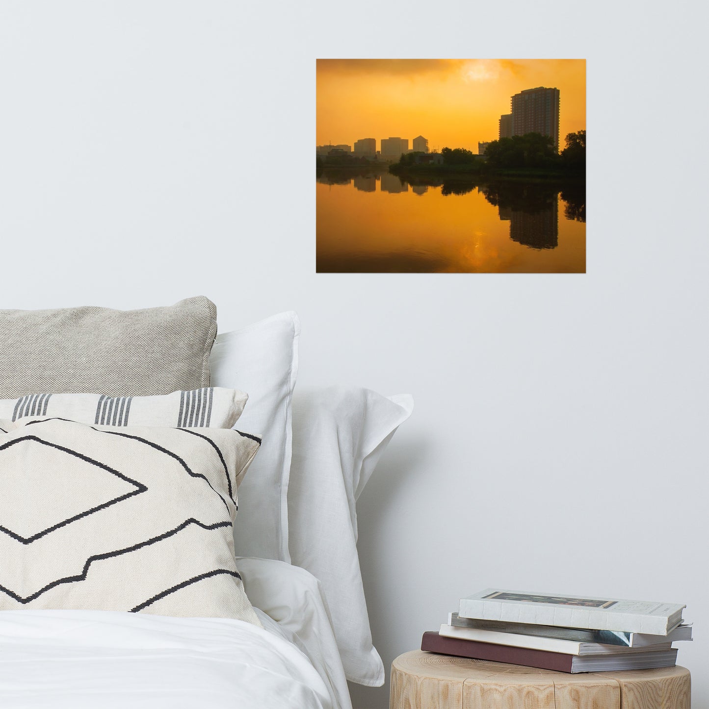 Wilmington at Sunrise Architectural Landscape Photo Loose Wall Art Prints