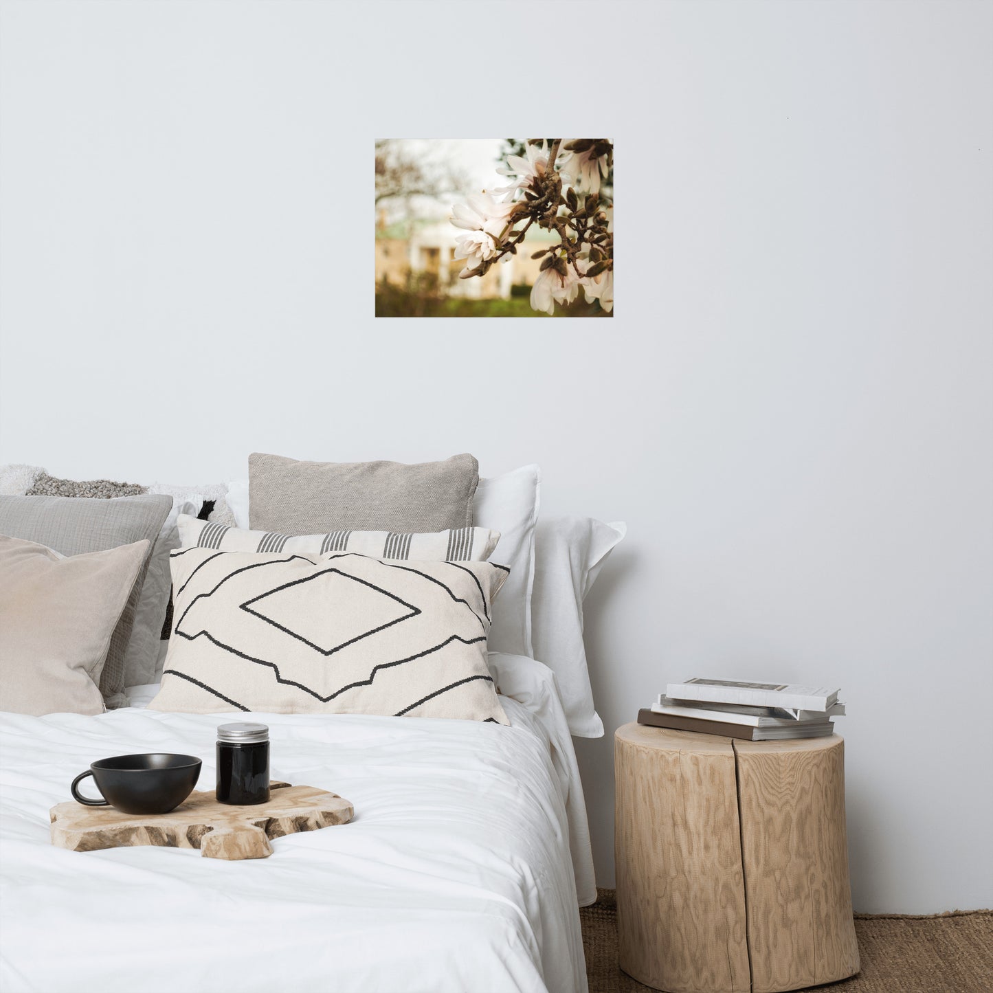 Bellevue Mansion Magnolias Floral Nature Photo Loose Unframed Wall Art Prints