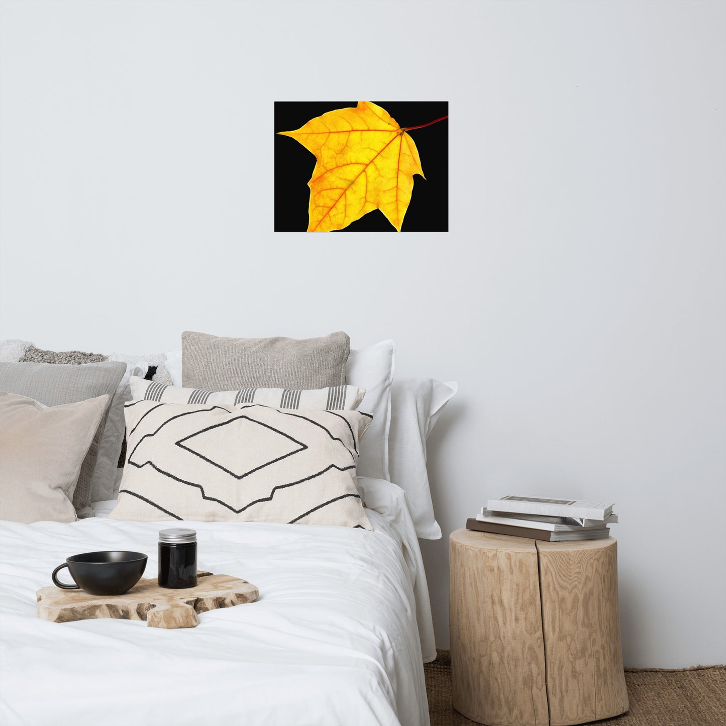 Brilliant Yellow Botanical Nature Photo Loose Unframed Wall Art Prints