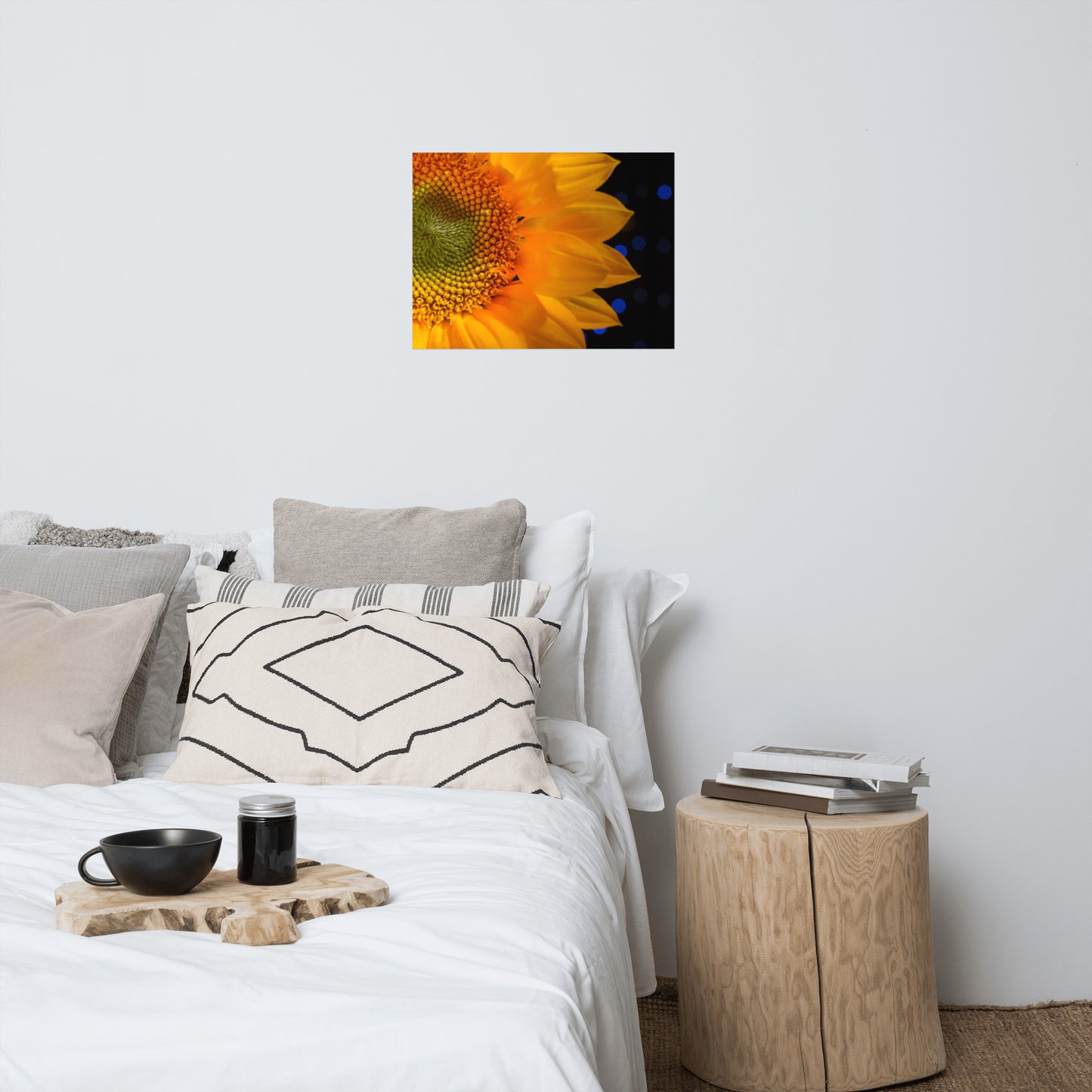 Close-up Sunflower Floral Nature Photo Loose Unframed Wall Art Prints