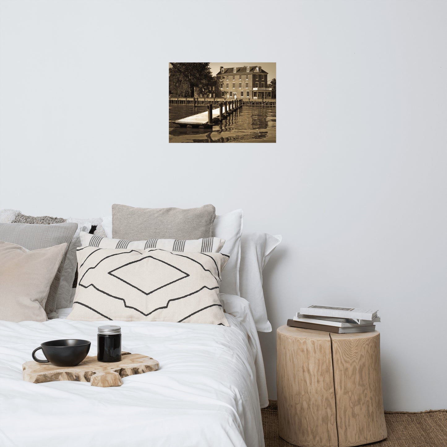 Delaware City Dock Landscape Photo Loose Wall Art Prints
