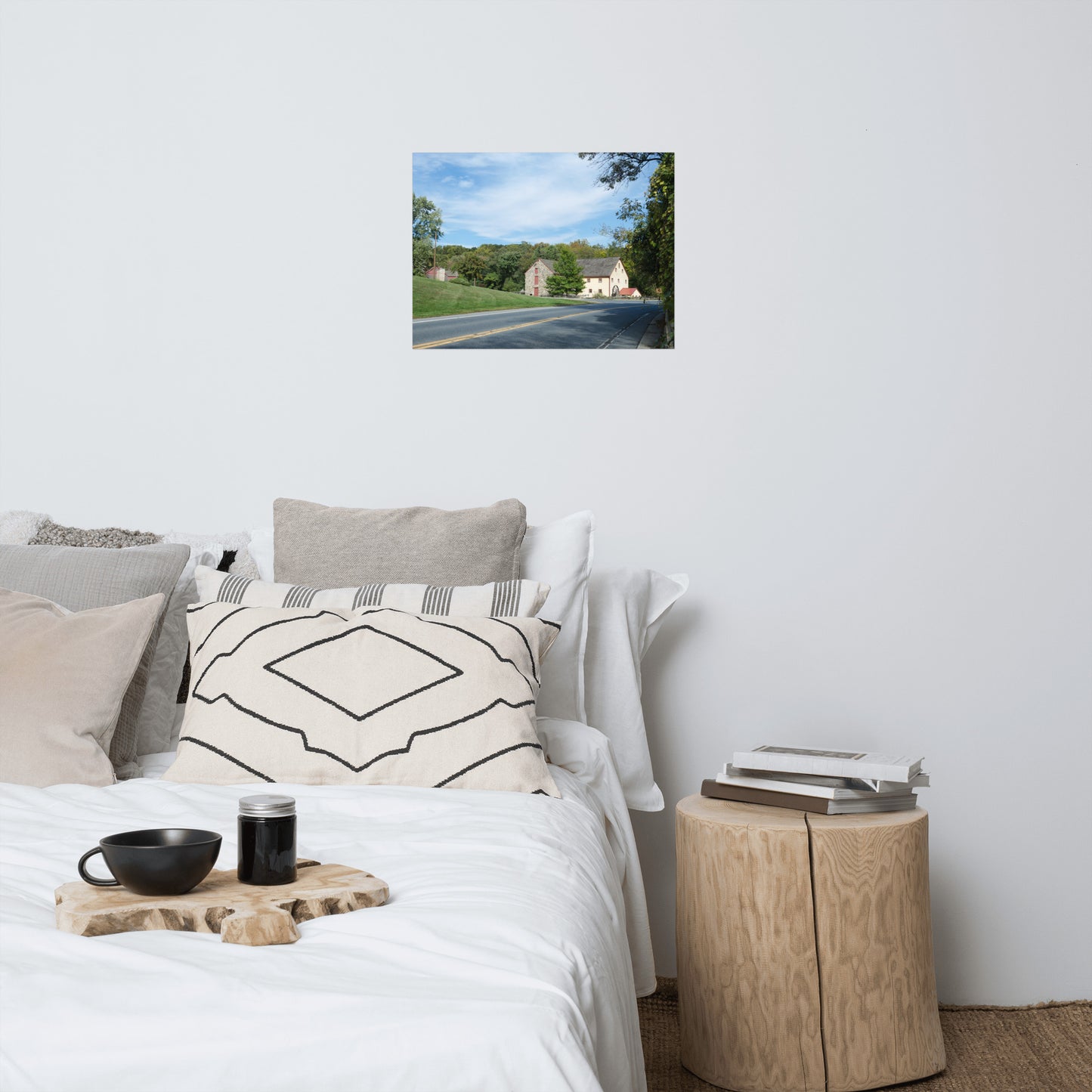 Greenbank Mill Summer Color Rustic Architectural Farmhouse Style Landscape Photo Loose Wall Art Prints