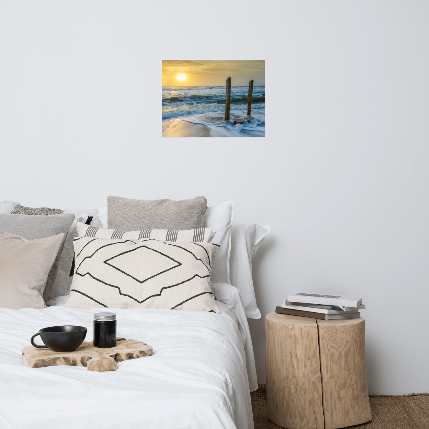Kissed by the Sea Coastal Landscape Photo Loose Wall Art Prints