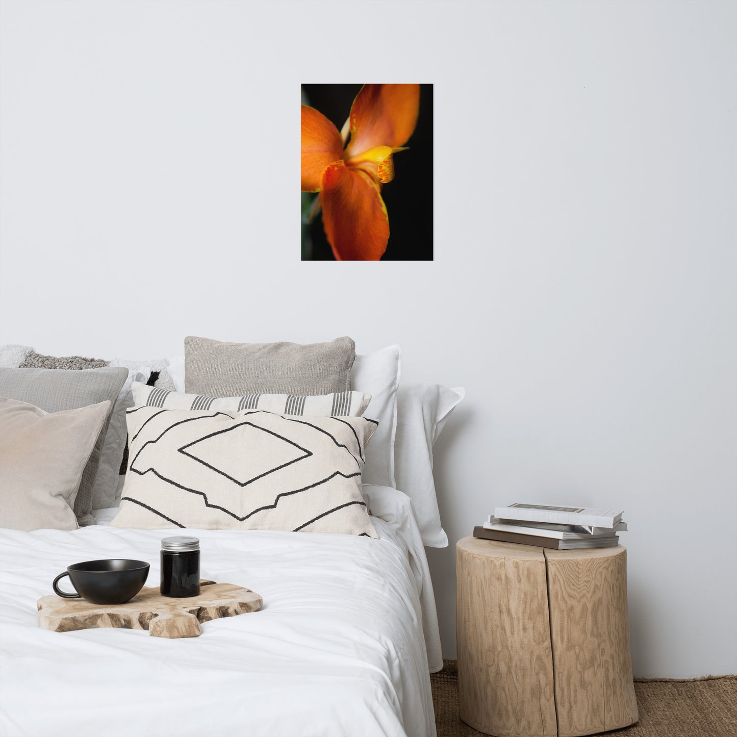 Orange Canna at Longwood Gardens Floral Nature Photo Loose Unframed Wall Art Prints