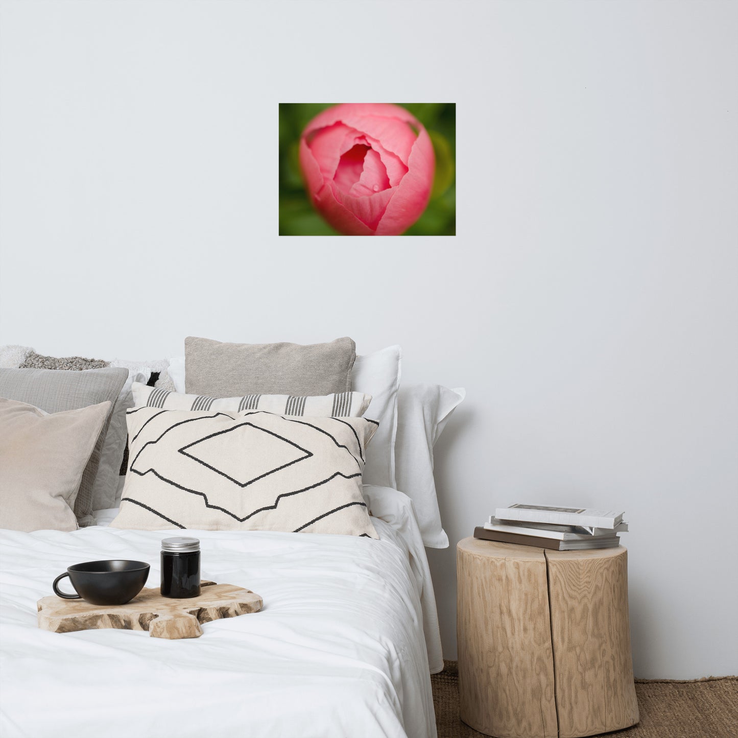 Peony Bud Floral Nature Photo Loose Unframed Wall Art Prints
