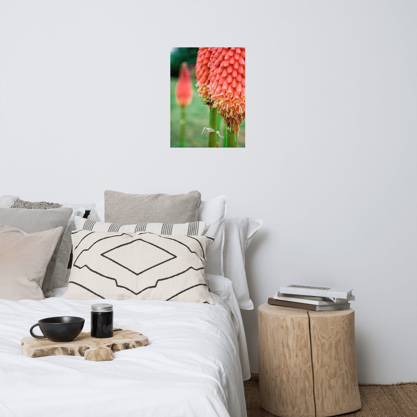 Red Hot Pokers Floral Nature Photo Loose Unframed Wall Art Prints