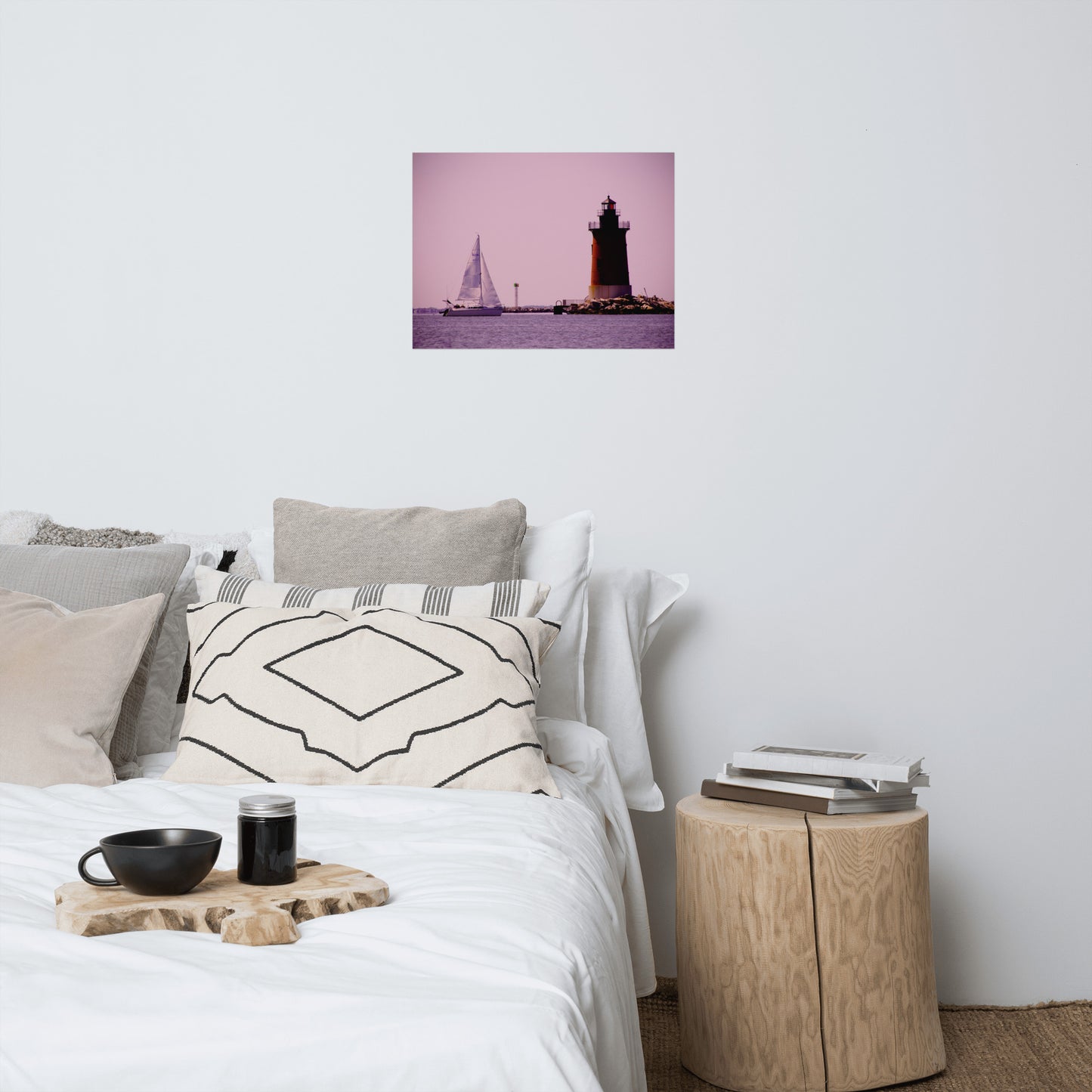 Sailing in the Bay Landscape Photo Loose Wall Art Prints