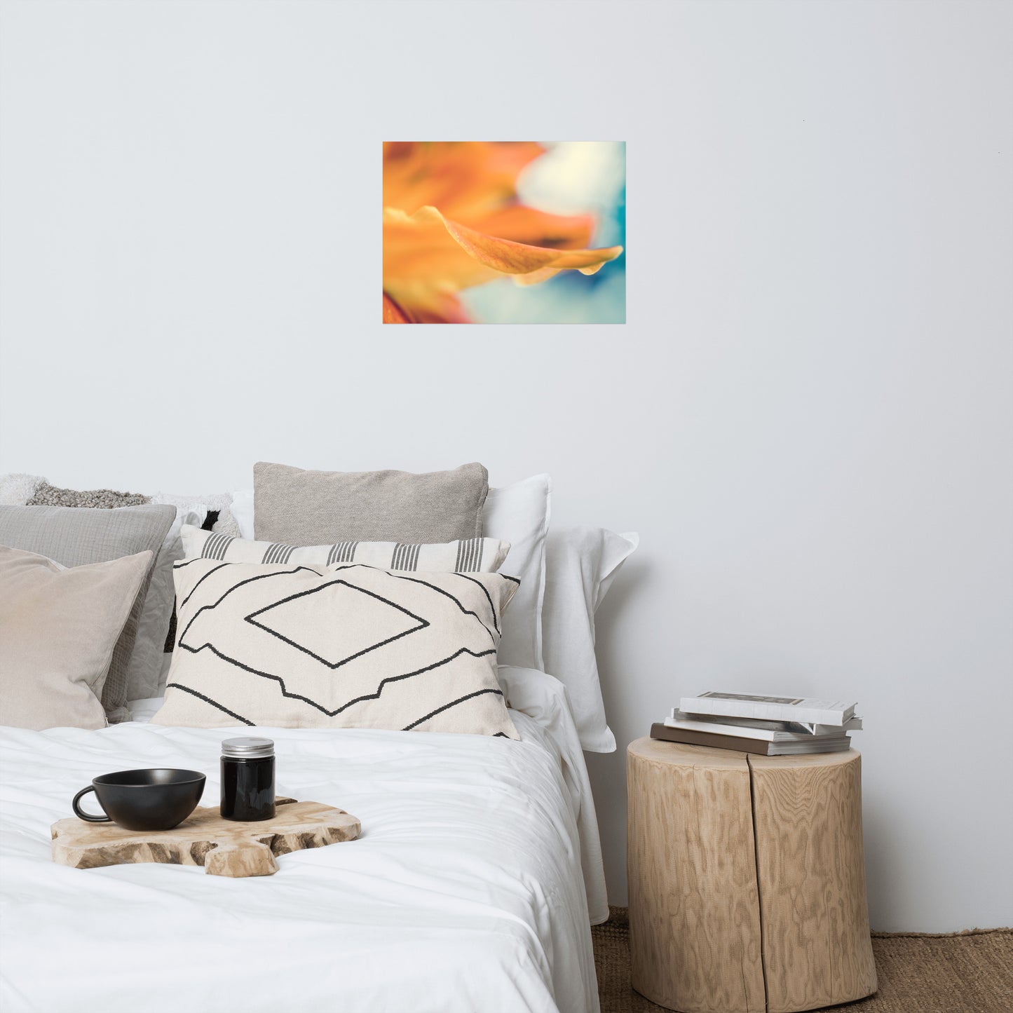 Serene Petals Of Life Floral Nature Photo Loose Unframed Wall Art Prints