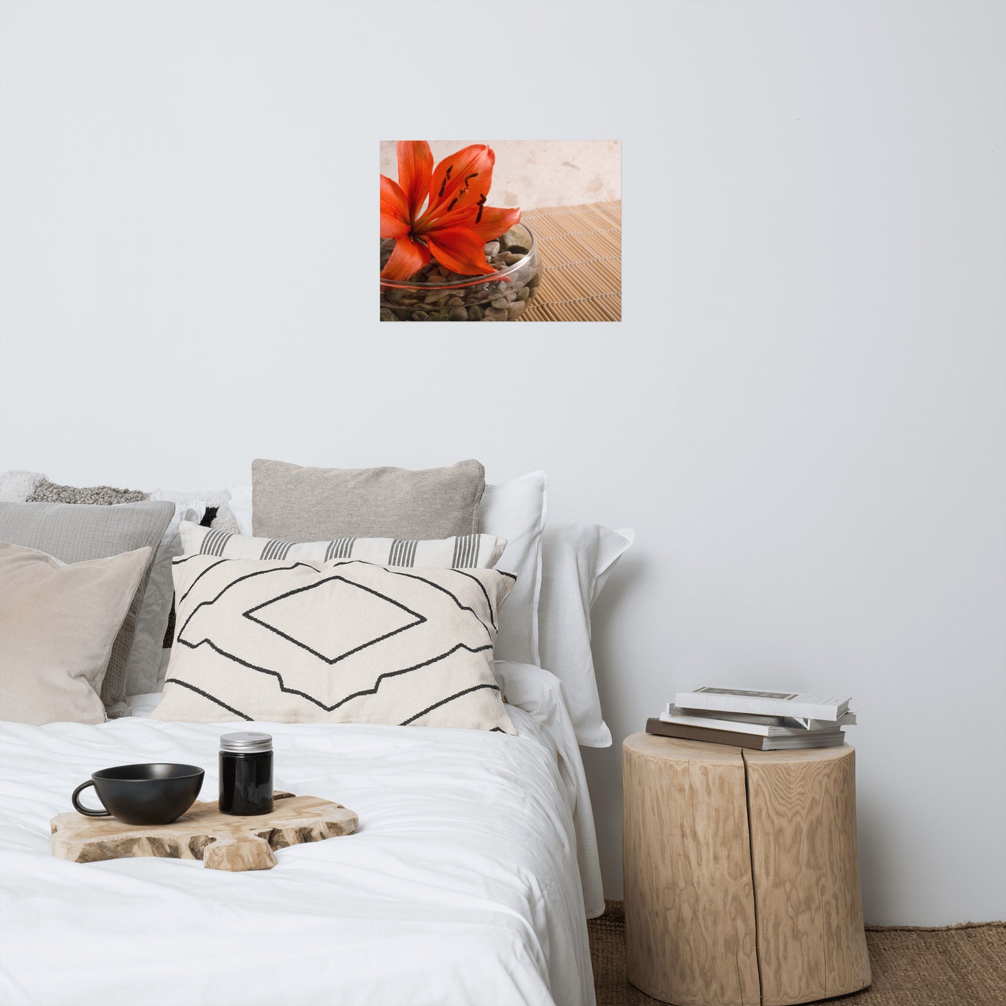 Tranquil Lily Floral Nature Photo Loose Unframed Wall Art Prints