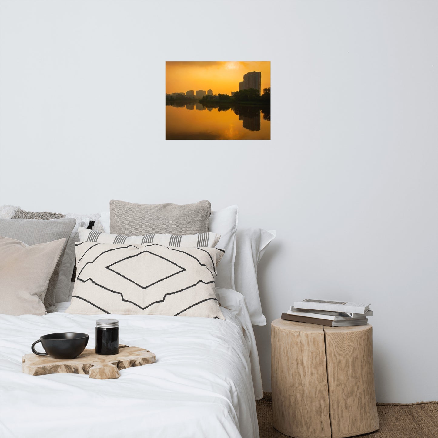 Wilmington at Sunrise Architectural Landscape Photo Loose Wall Art Prints