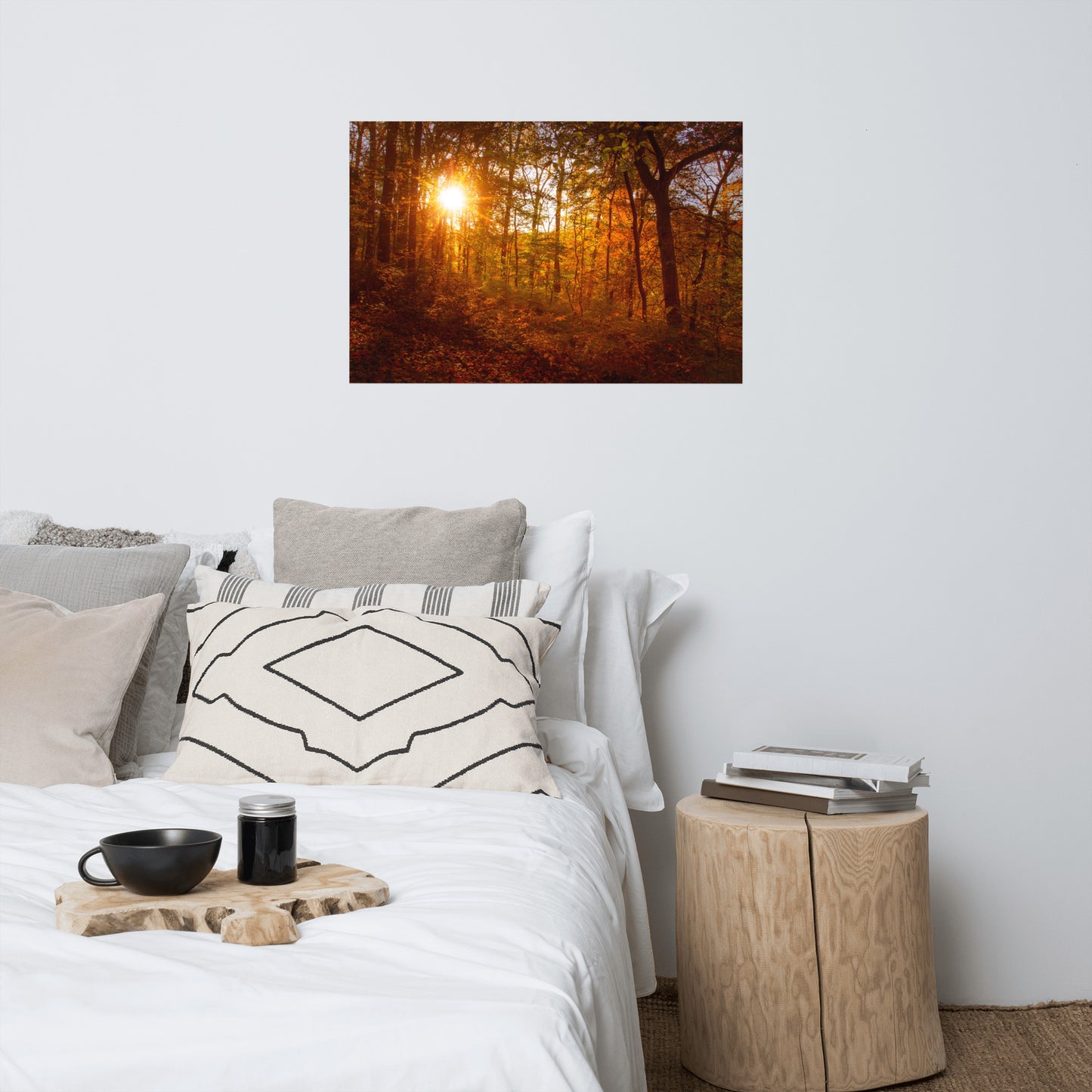 Autumn Sunset Landscape Photo Loose Wall Art Prints