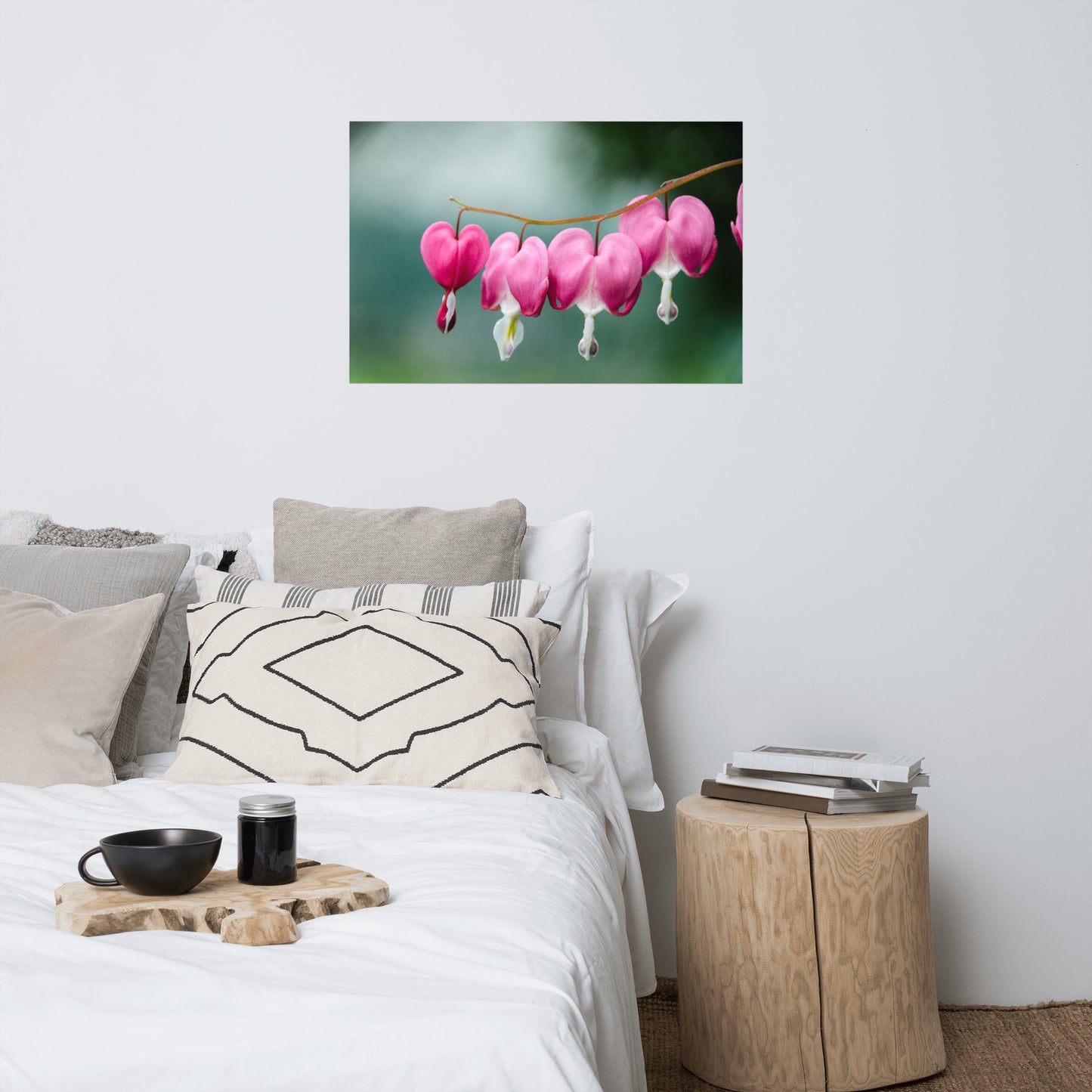 Be Still My Bleeding Heart Floral Nature Photo Loose Unframed Wall Art Prints