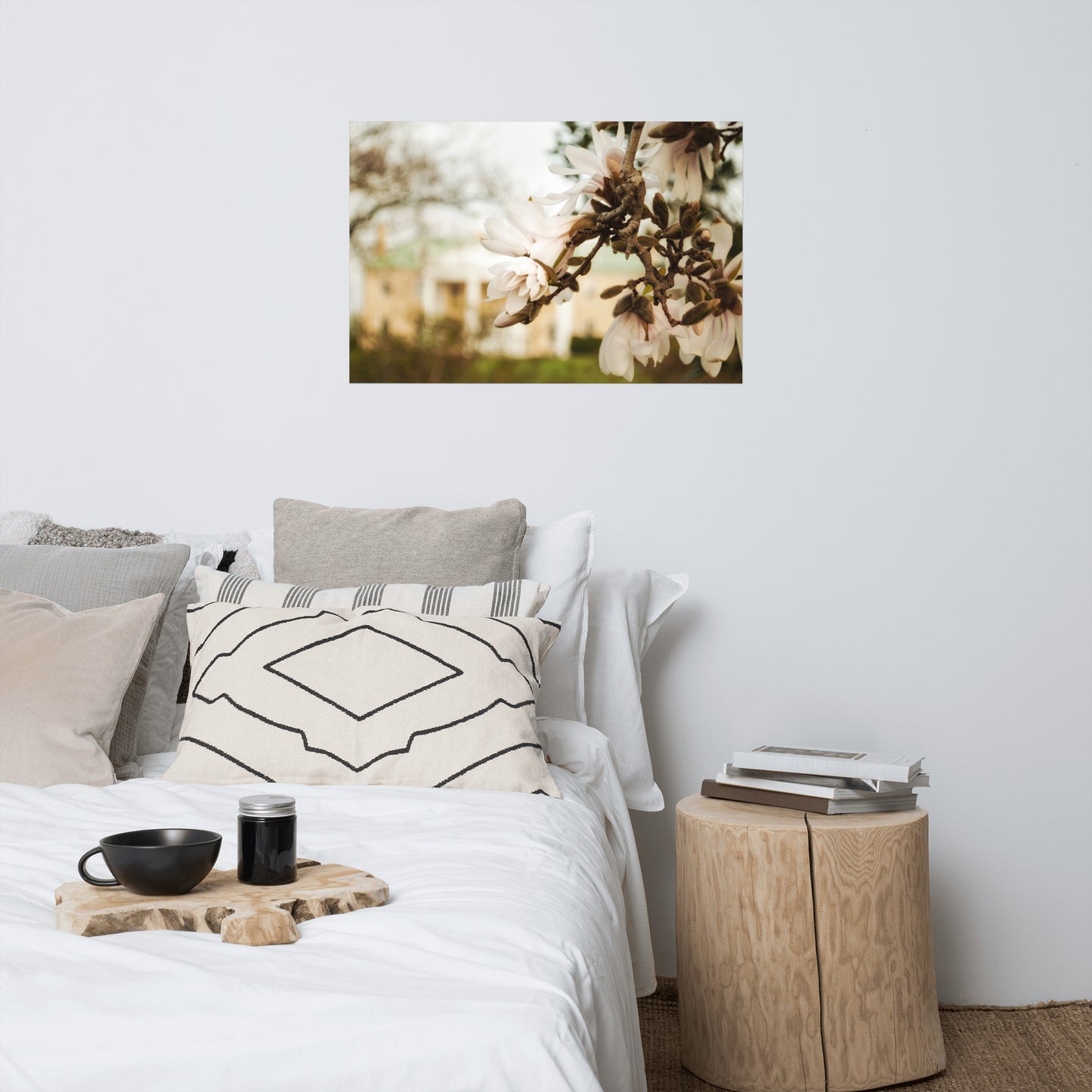 Bellevue Mansion Magnolias Floral Nature Photo Loose Unframed Wall Art Prints