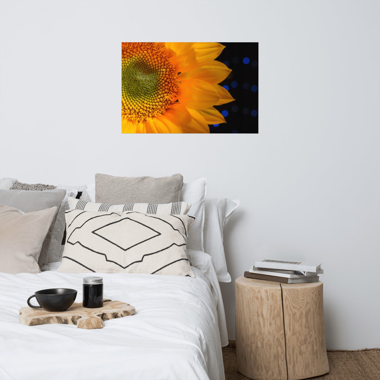 Close-up Sunflower Floral Nature Photo Loose Unframed Wall Art Prints