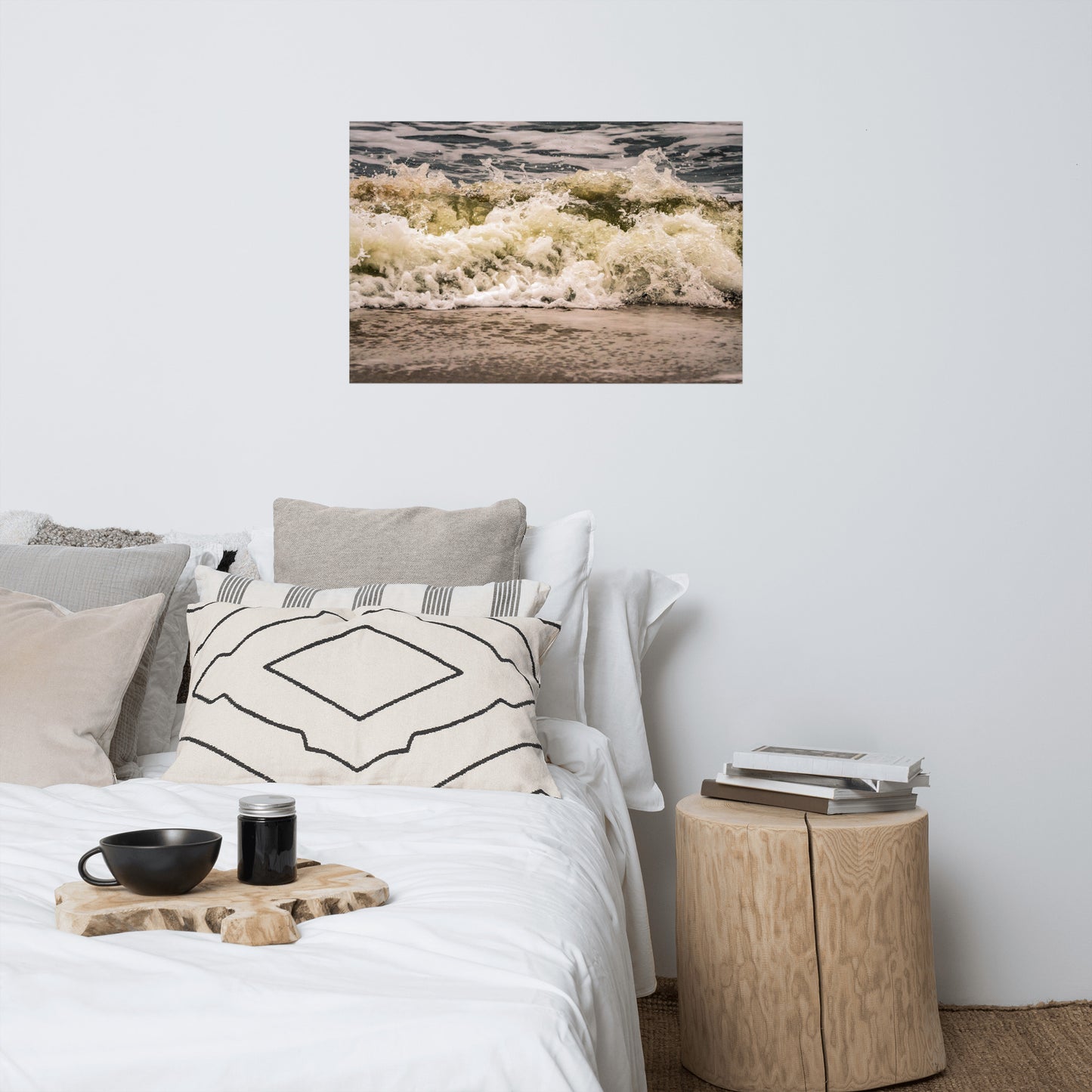Crashing Ashore Coastal Nature Photo Loose Unframed Wall Art Prints
