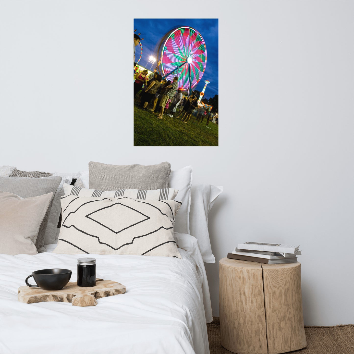 Ferris Wheel 1 Urban Street Photograph Loose Unframed Wall Art Prints