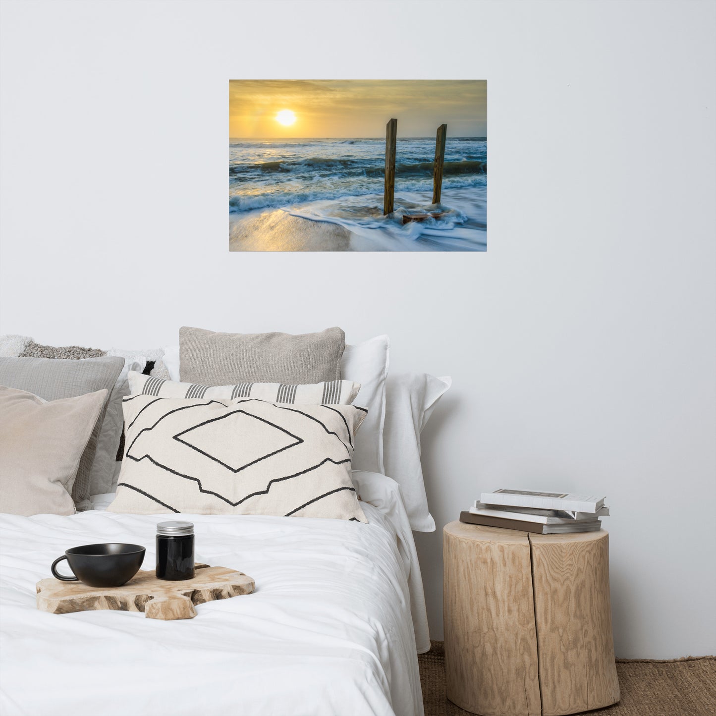 Kissed by the Sea Coastal Landscape Photo Loose Wall Art Prints