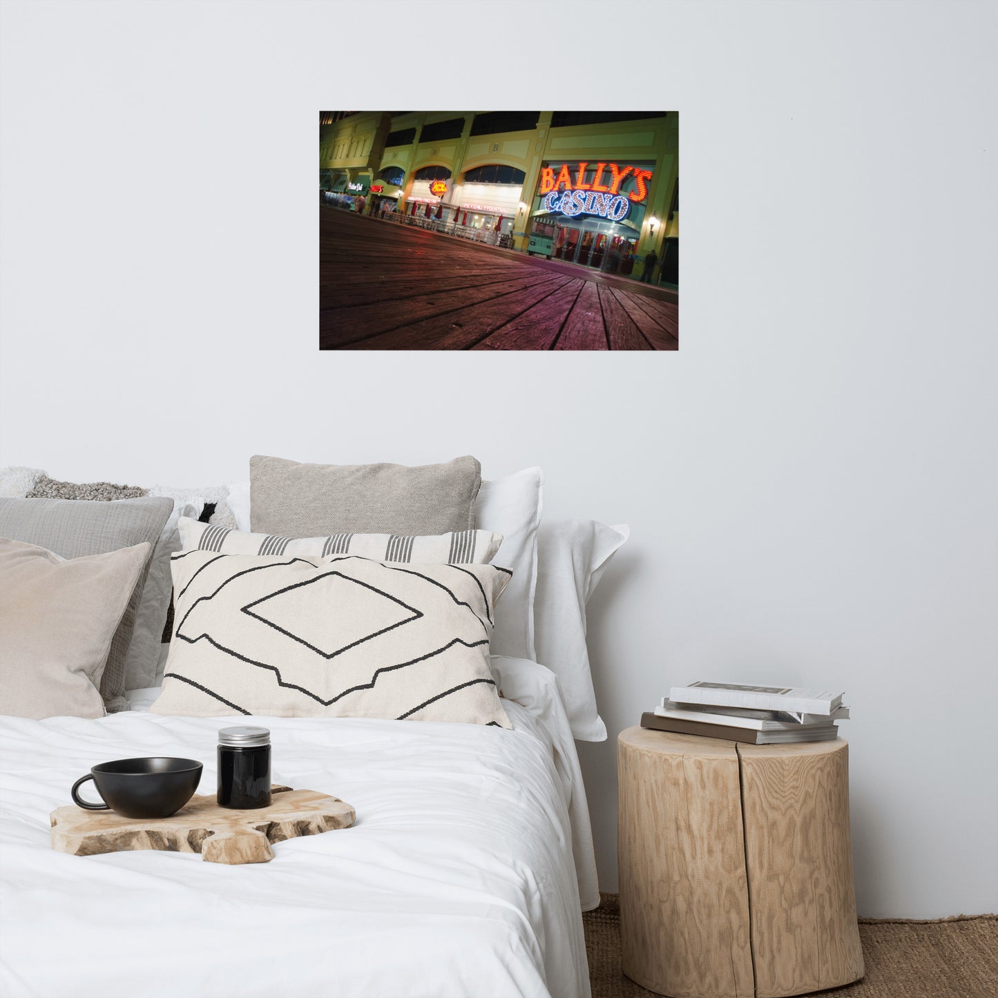 Low On The Boards Urban Coastal Landscape Photo Loose Unframed Wall Art Prints
