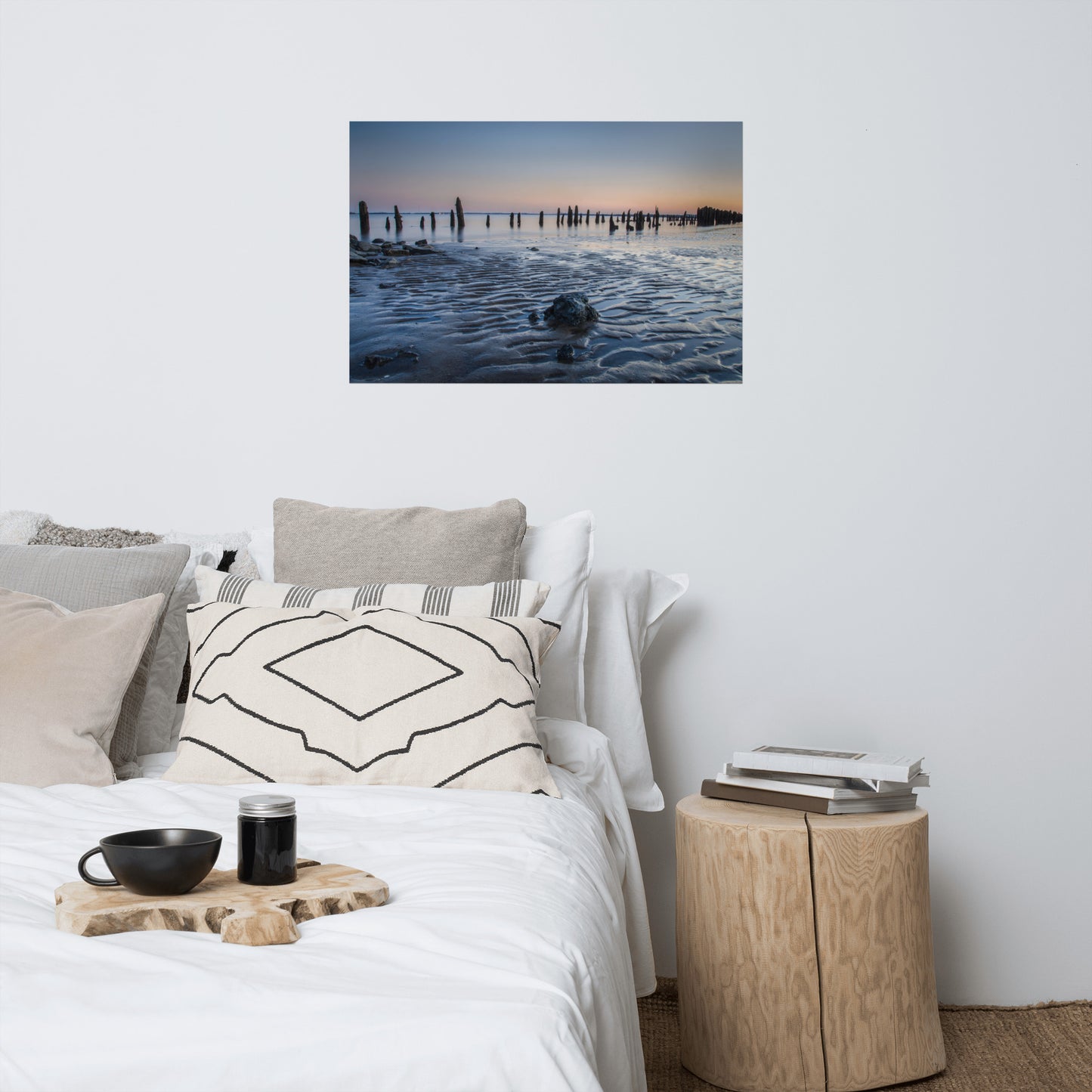 Low Tide At Battery Coastal Landscape Photo Loose Wall Art Prints