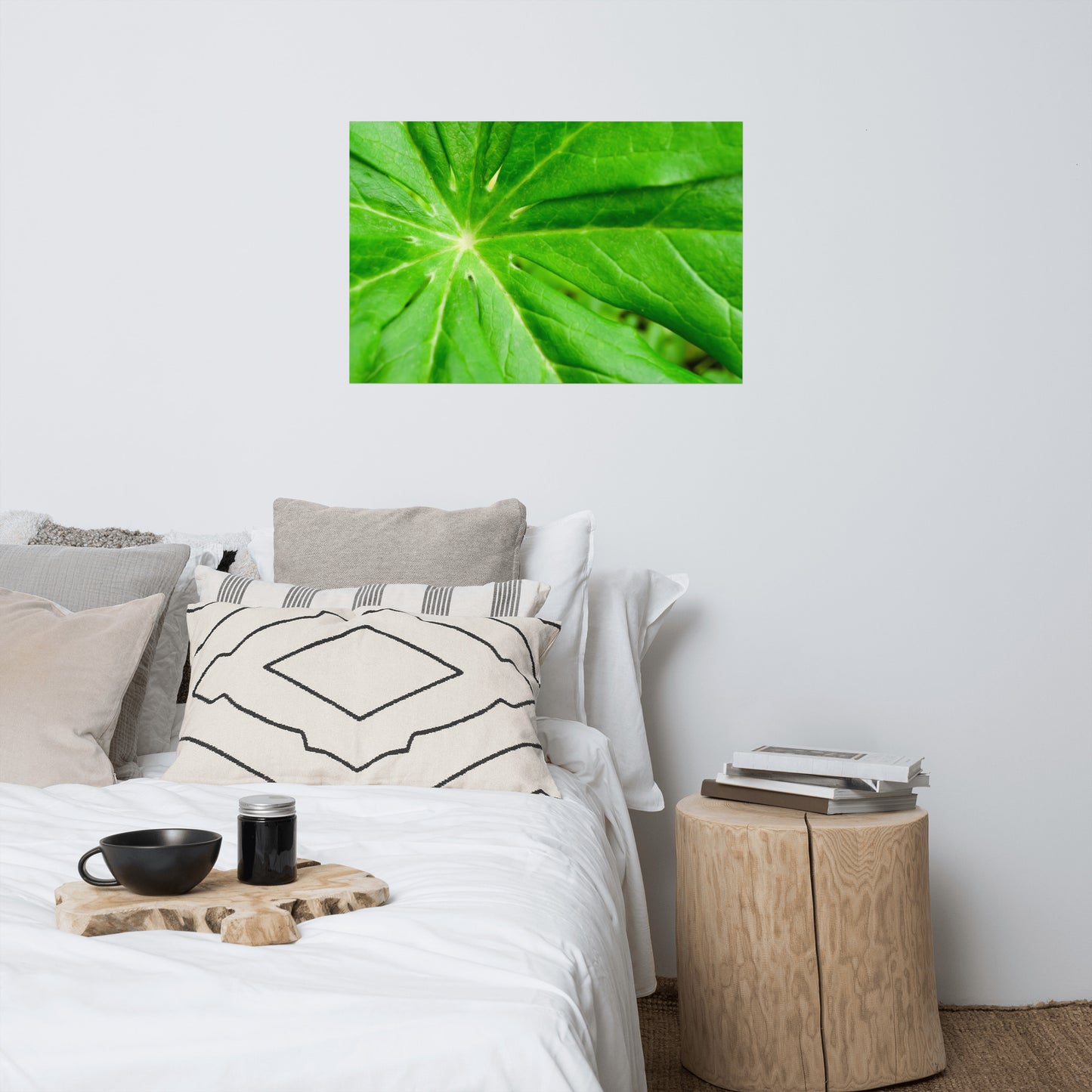 Peaceful Greenery Minimalist Botanical Nature Photo Loose Unframed Wall Art Prints