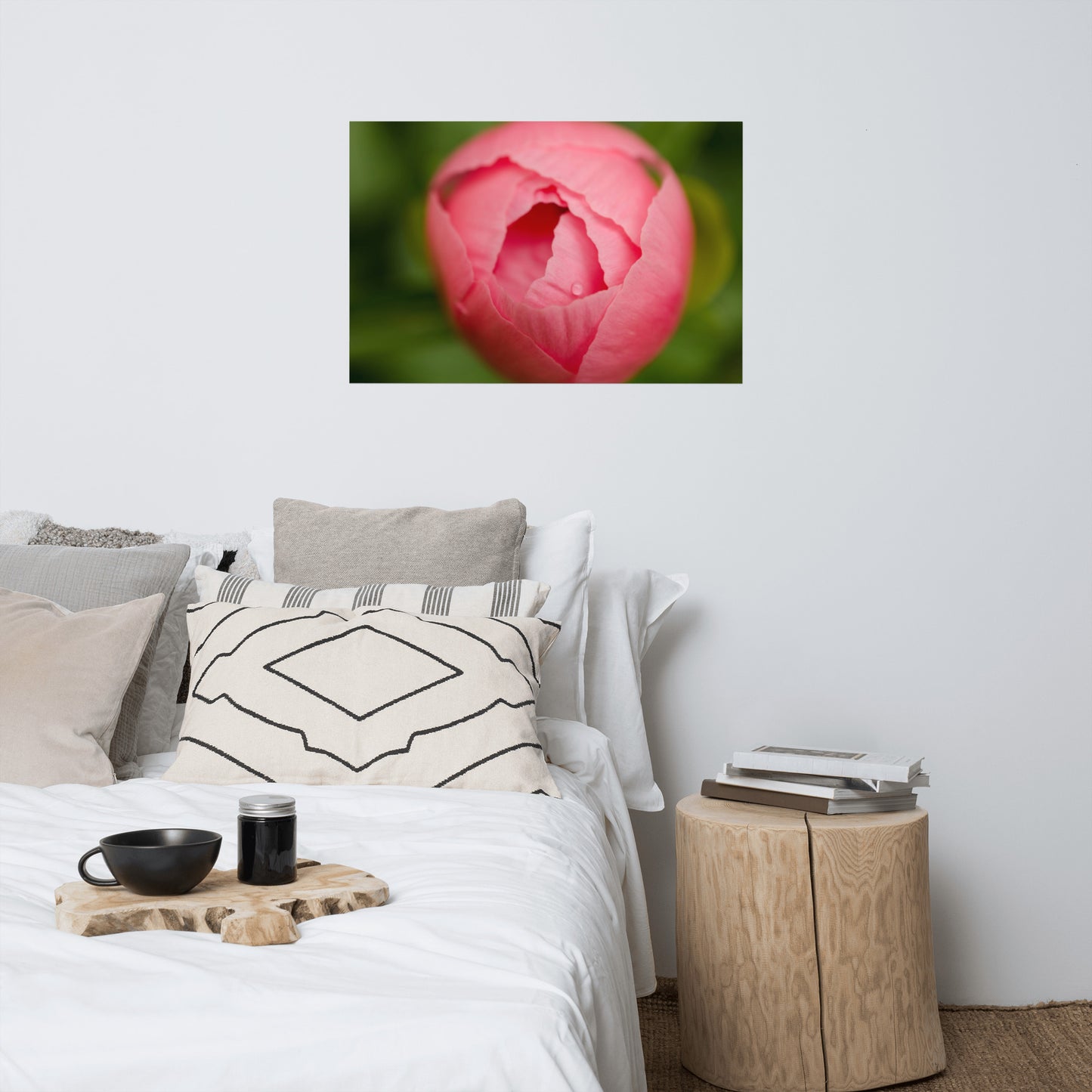 Peony Bud Floral Nature Photo Loose Unframed Wall Art Prints