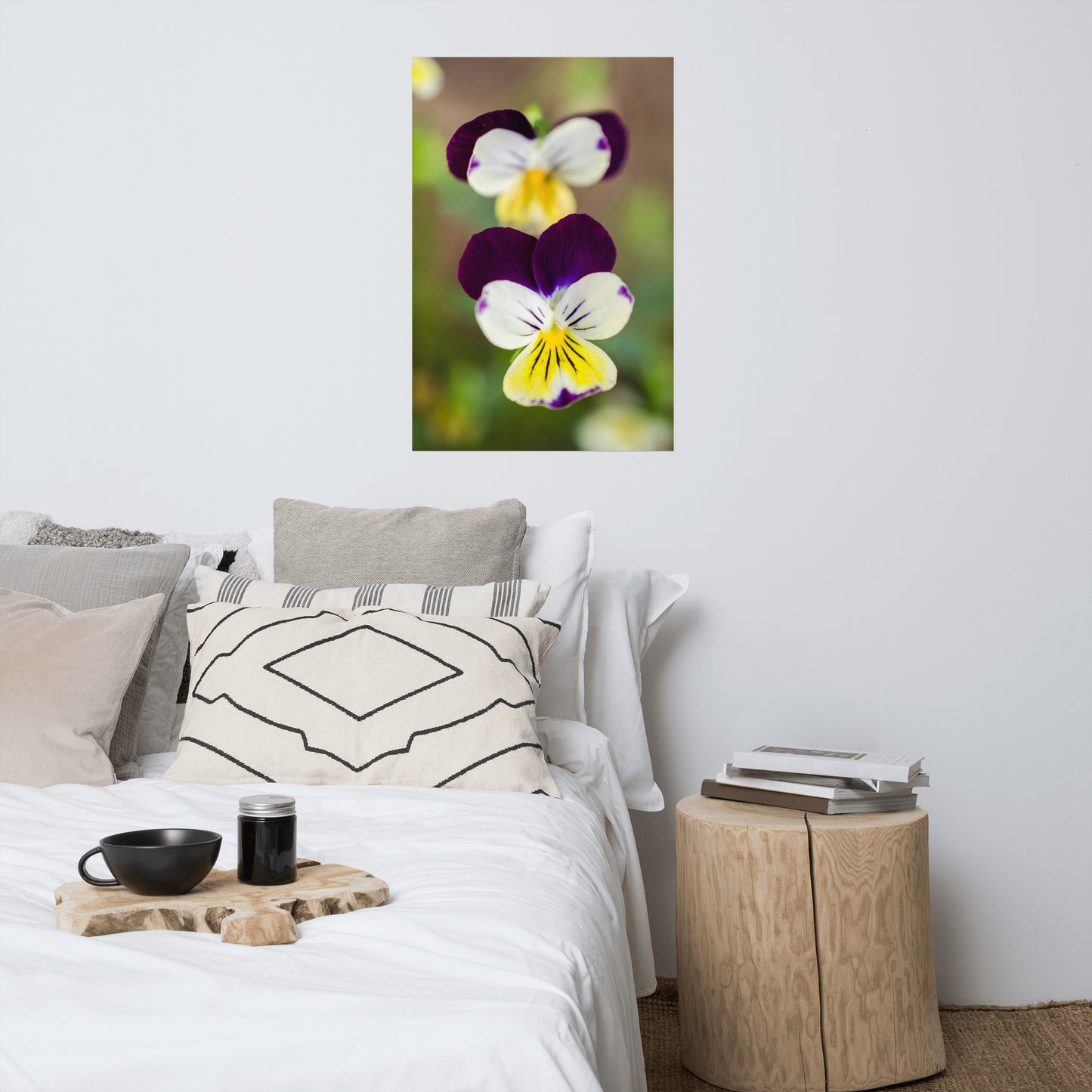 Pretty Little Violets Floral Nature Photo Loose Unframed Wall Art Prints