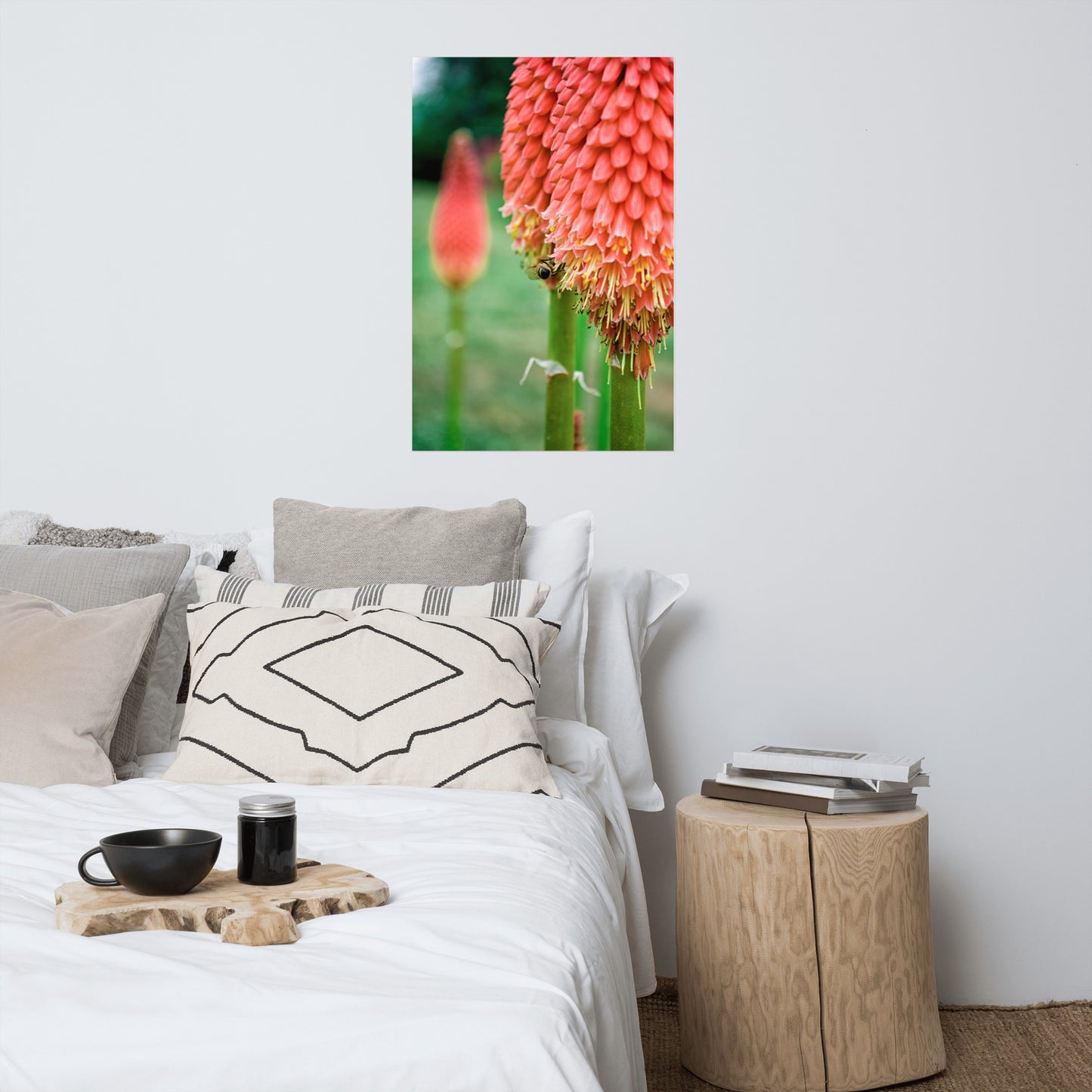 Red Hot Pokers Floral Nature Photo Loose Unframed Wall Art Prints