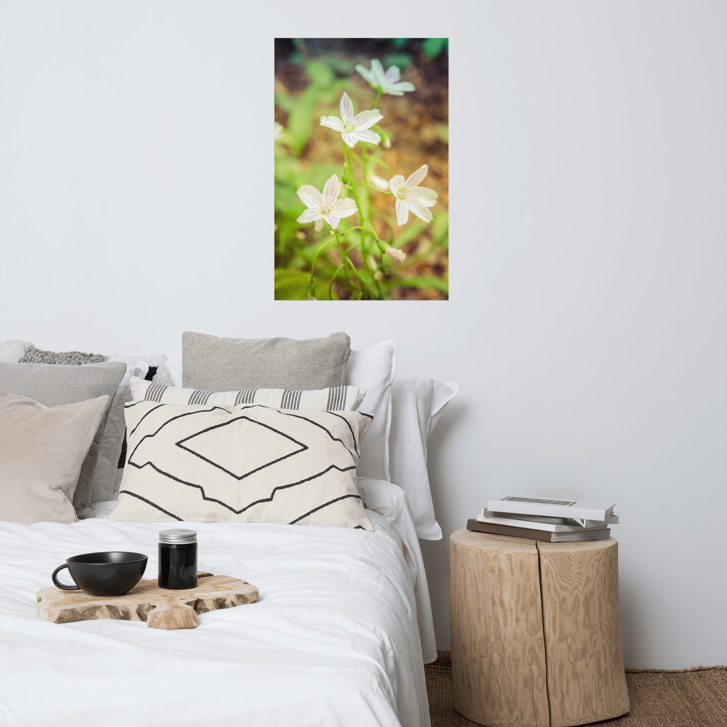Tranquil Carolina Spring Beauty Floral Nature Photo Loose Unframed Wall Art Prints