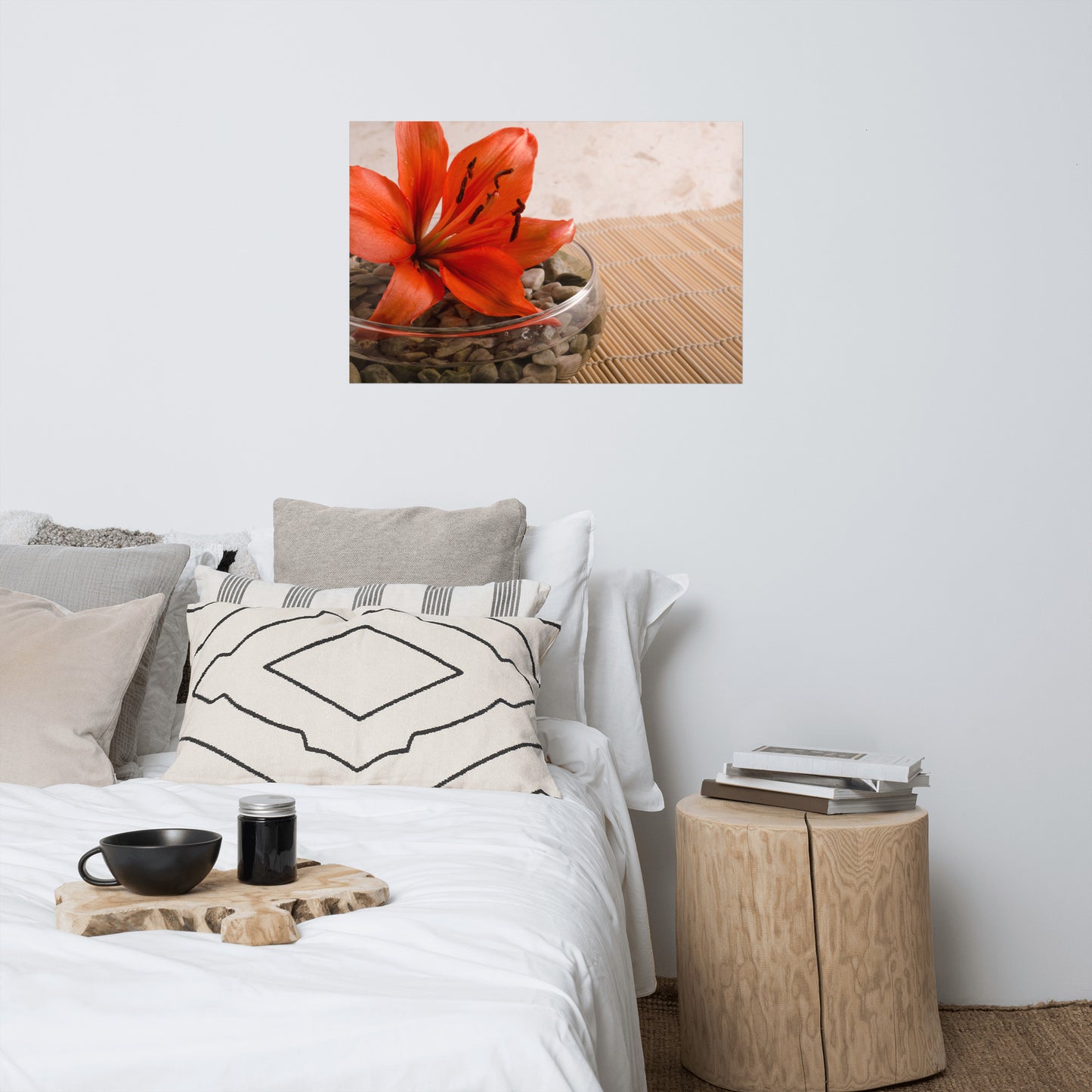 Tranquil Lily Floral Nature Photo Loose Unframed Wall Art Prints