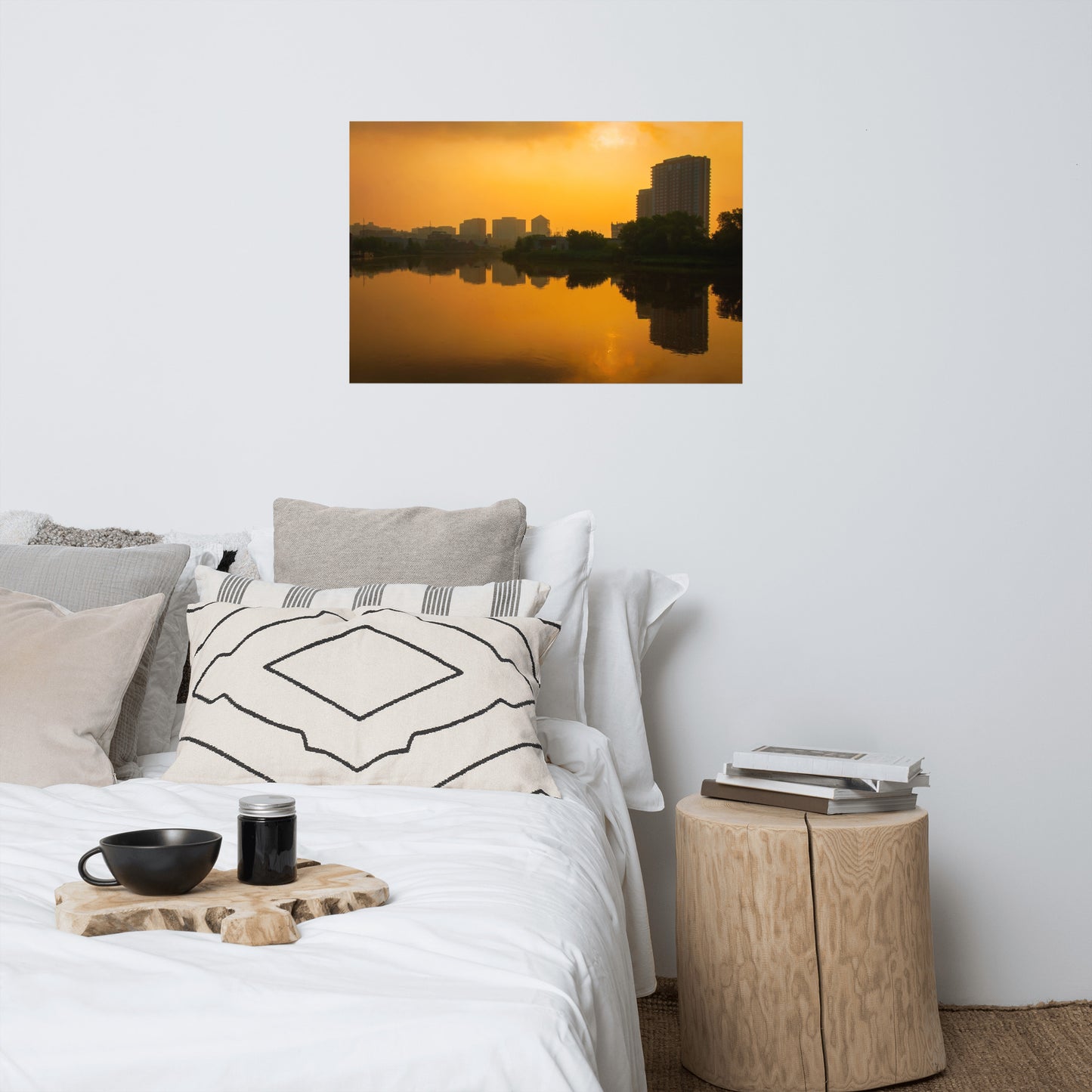 Wilmington at Sunrise Architectural Landscape Photo Loose Wall Art Prints