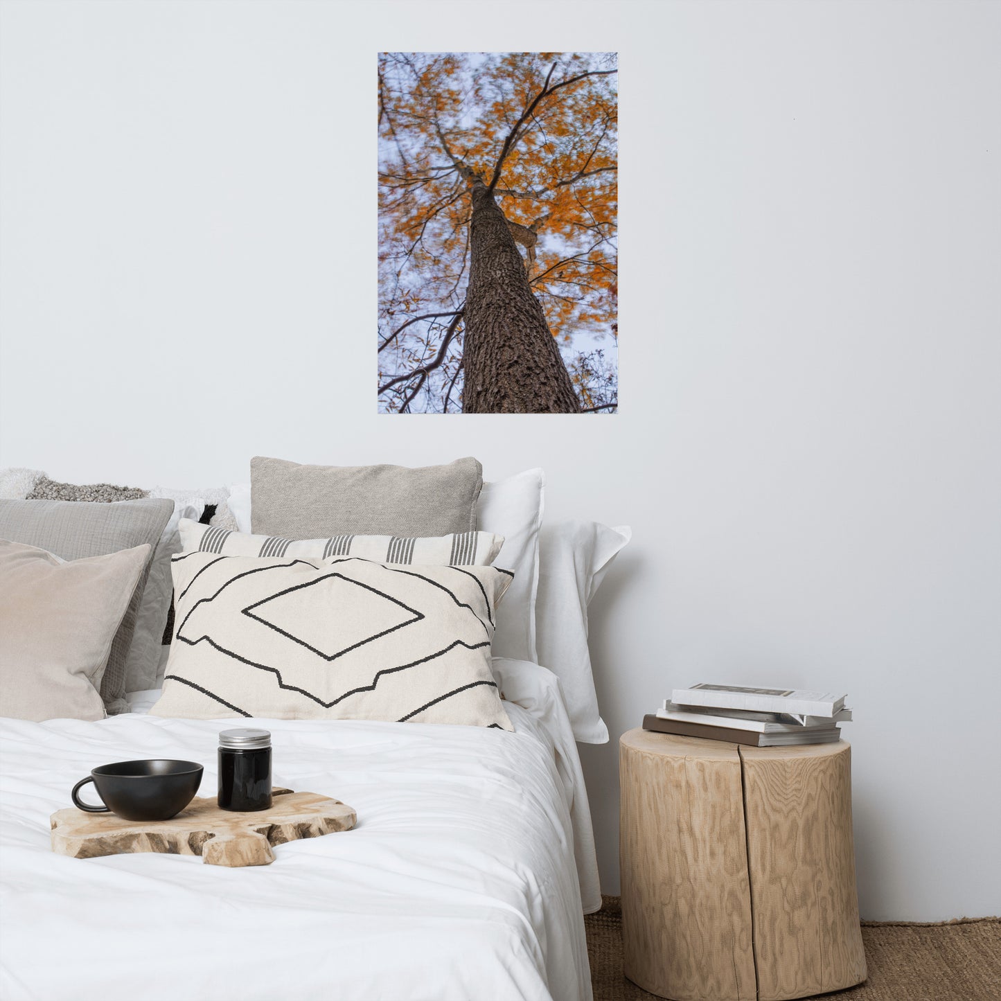 Wind in the Trees Rustic Farmhouse Style Botanical Nature Photo Loose Unframed Wall Art Prints
