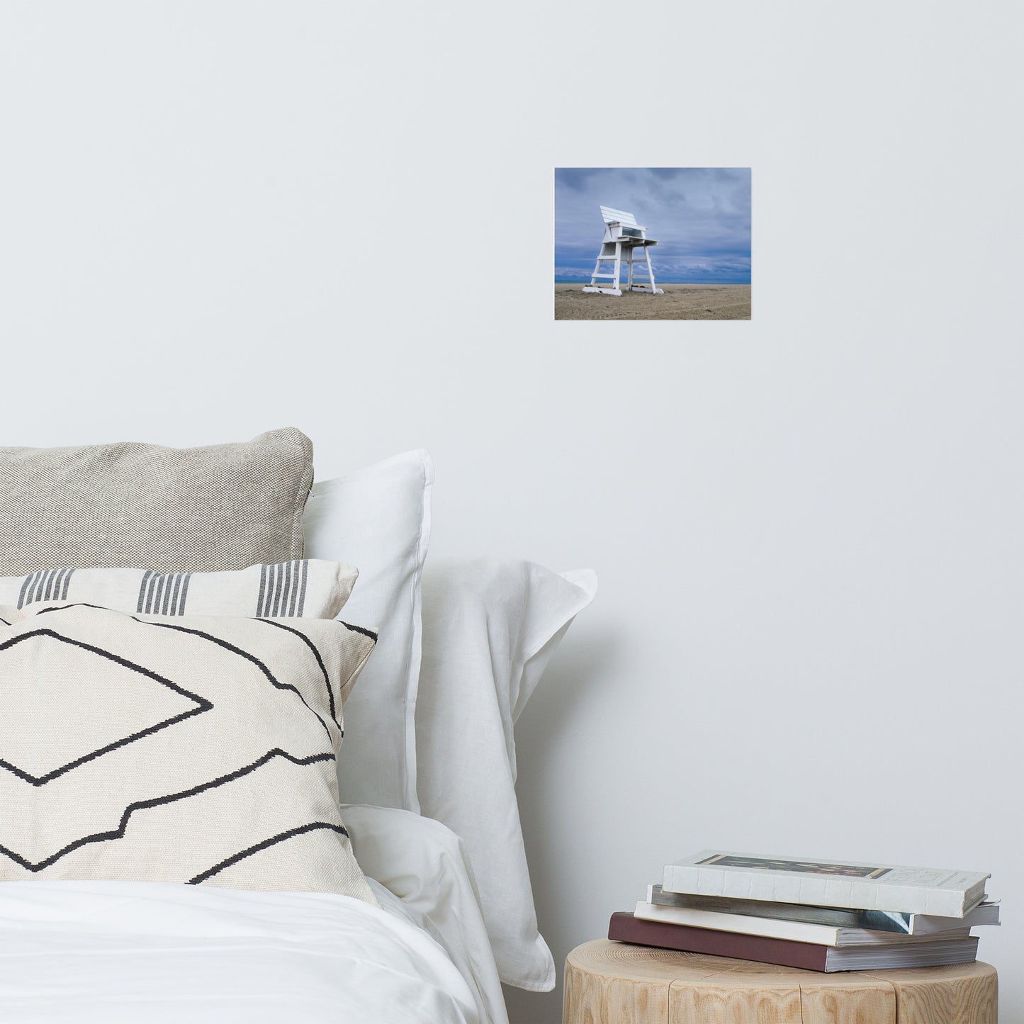 Bedroom Art Above Headboard: Stormy Skies - Beach / Coastal / Seascape Nature / Landscape Photograph Loose / Unframed Wall Art Print - Artwork