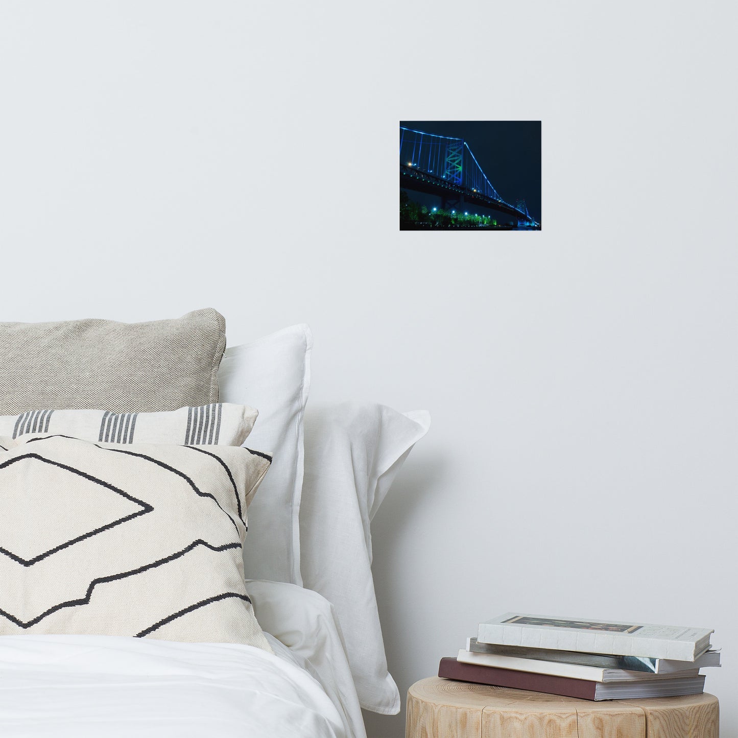 Ben Franklin Bridge Urban Landscape Loose Unframed Wall Art Prints