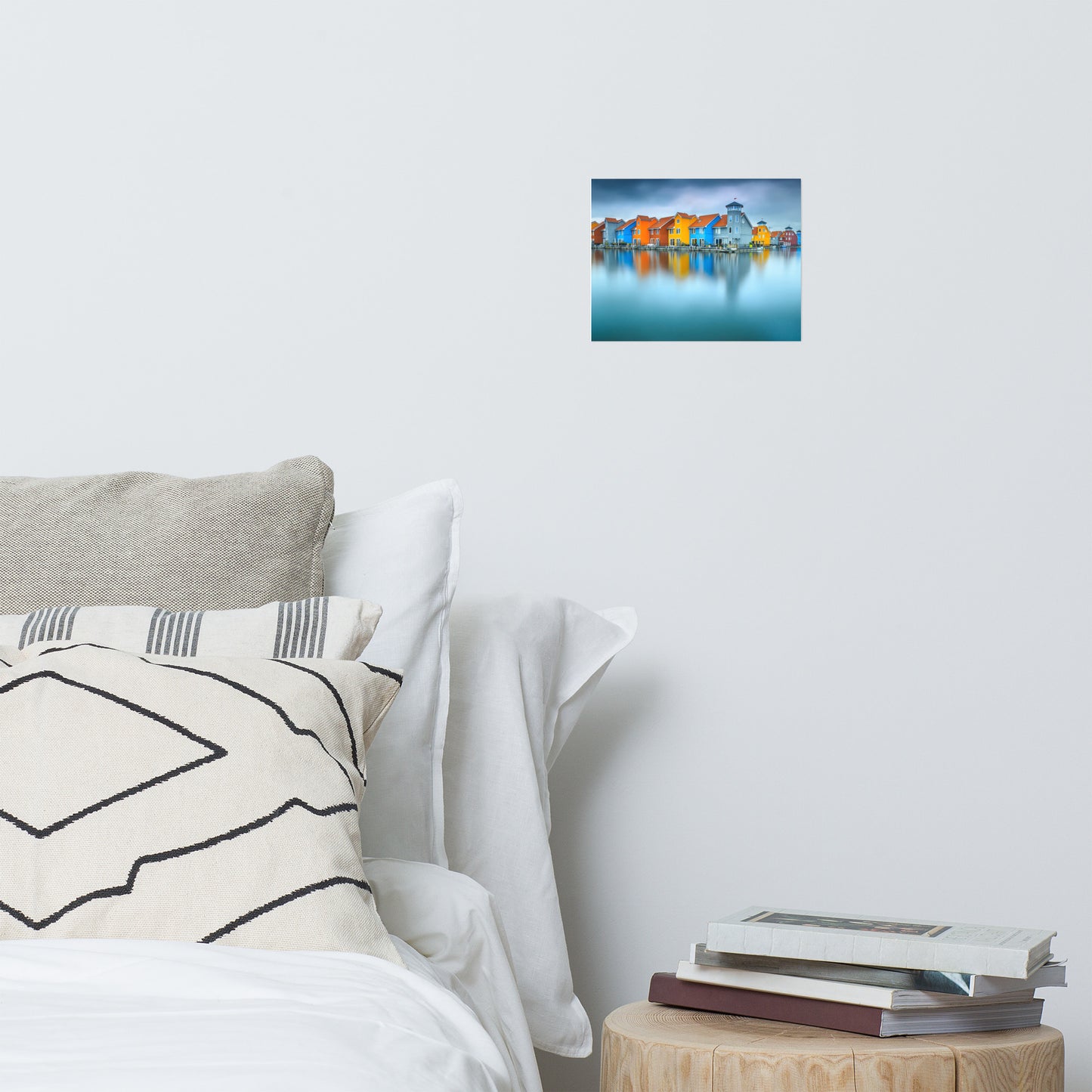 Blue Morning at Waters Edge Landscape Photo Loose Wall Art Prints