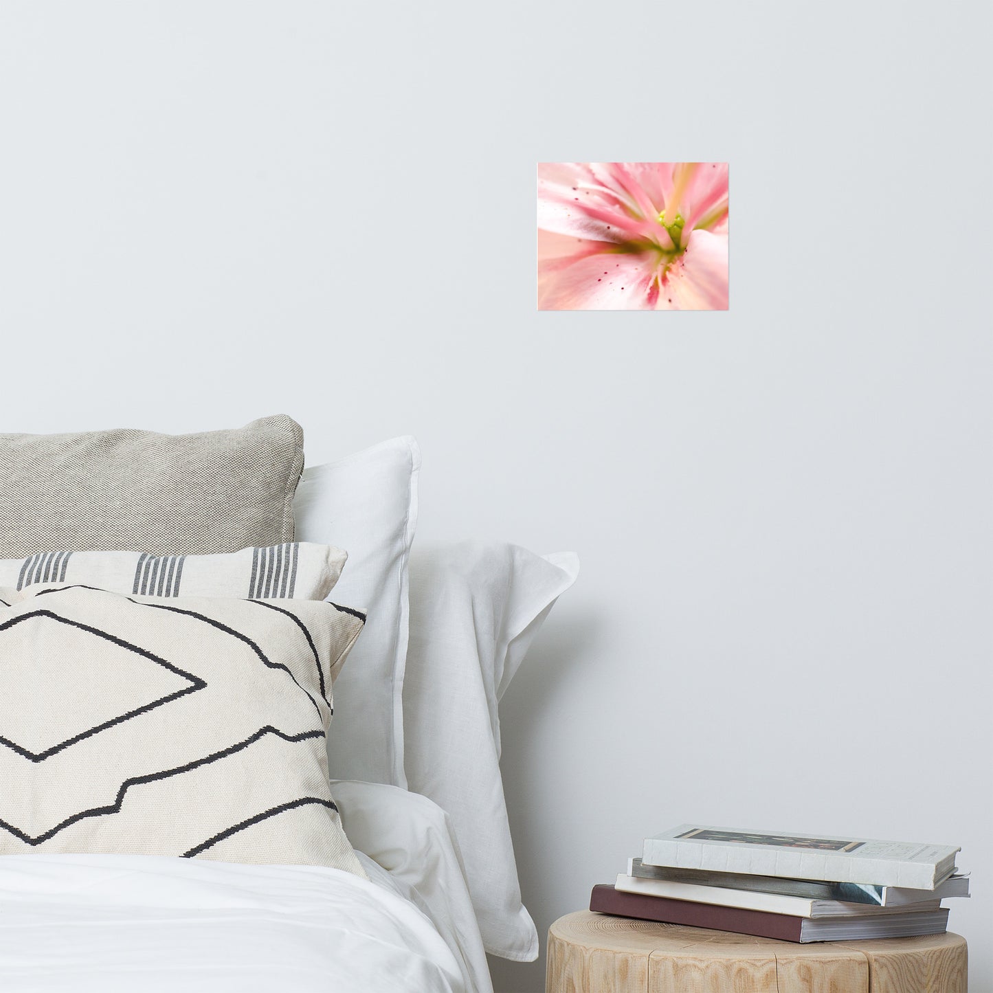 Center of the Stargazer Lily Floral Nature Photo Loose Unframed Wall Art Prints