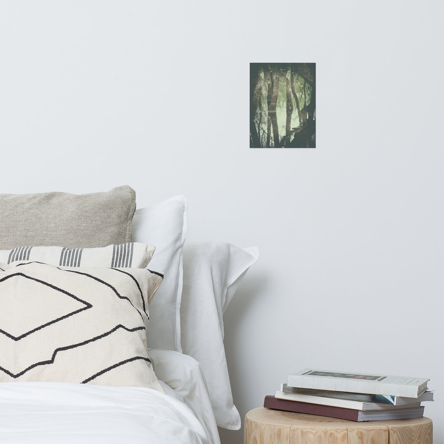 Early Spring Reflections on the Marsh Rustic Botanical Nature Photo Loose Unframed Wall Art Prints