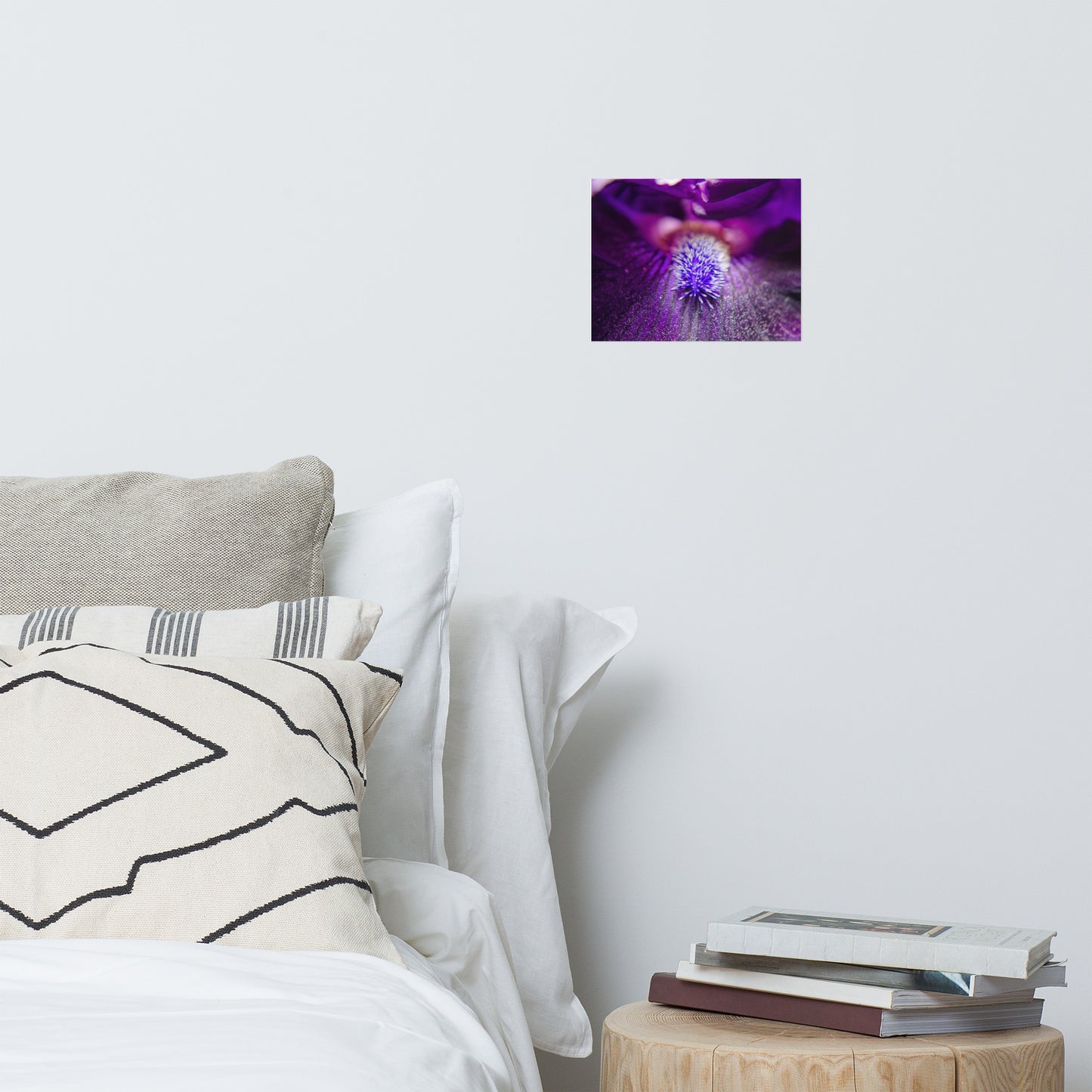 Eye of Iris Floral Nature Photo Loose Unframed Wall Art Prints