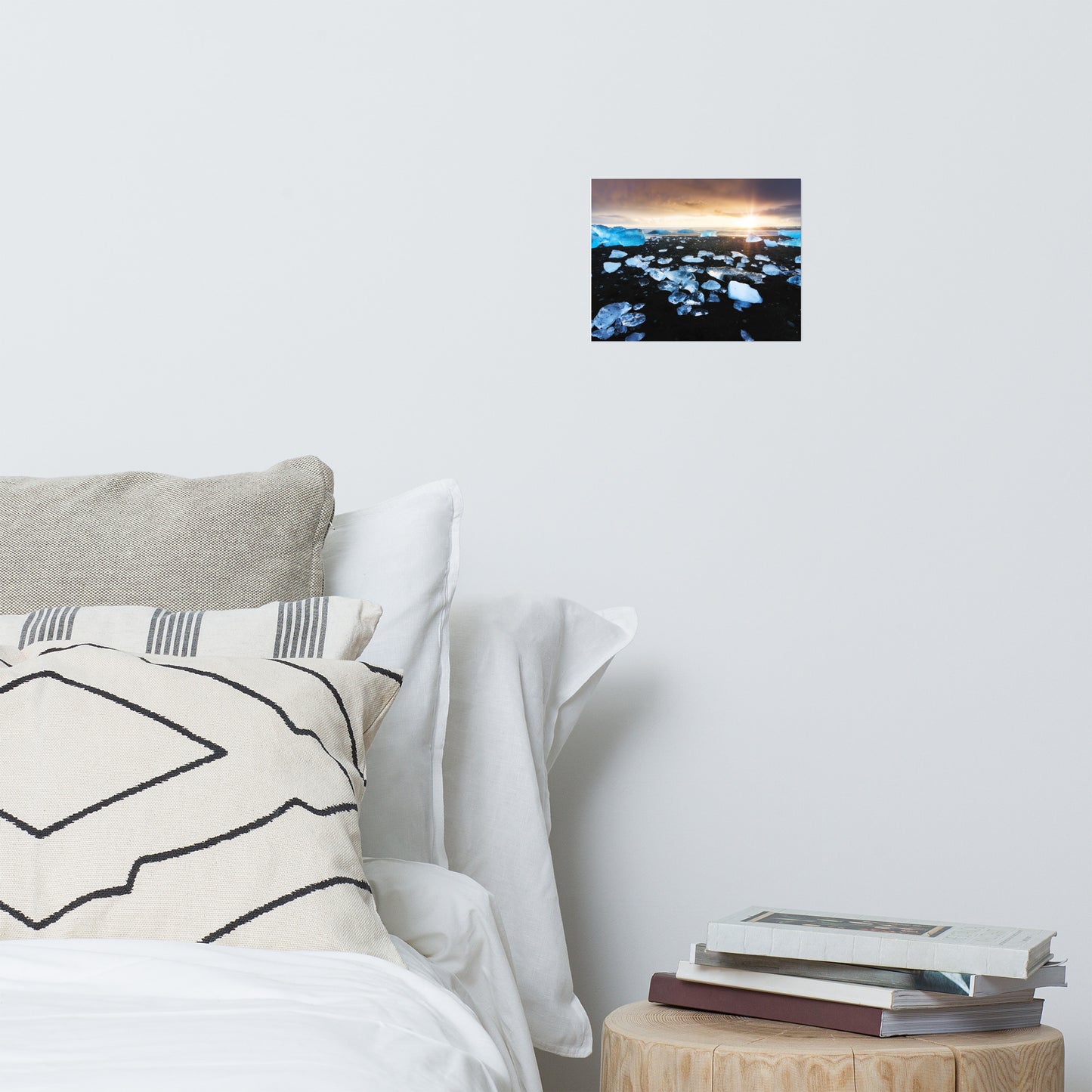Fire and Ice Coastal Sunrise - Sunset Landscape Photo Loose Wall Art Prints