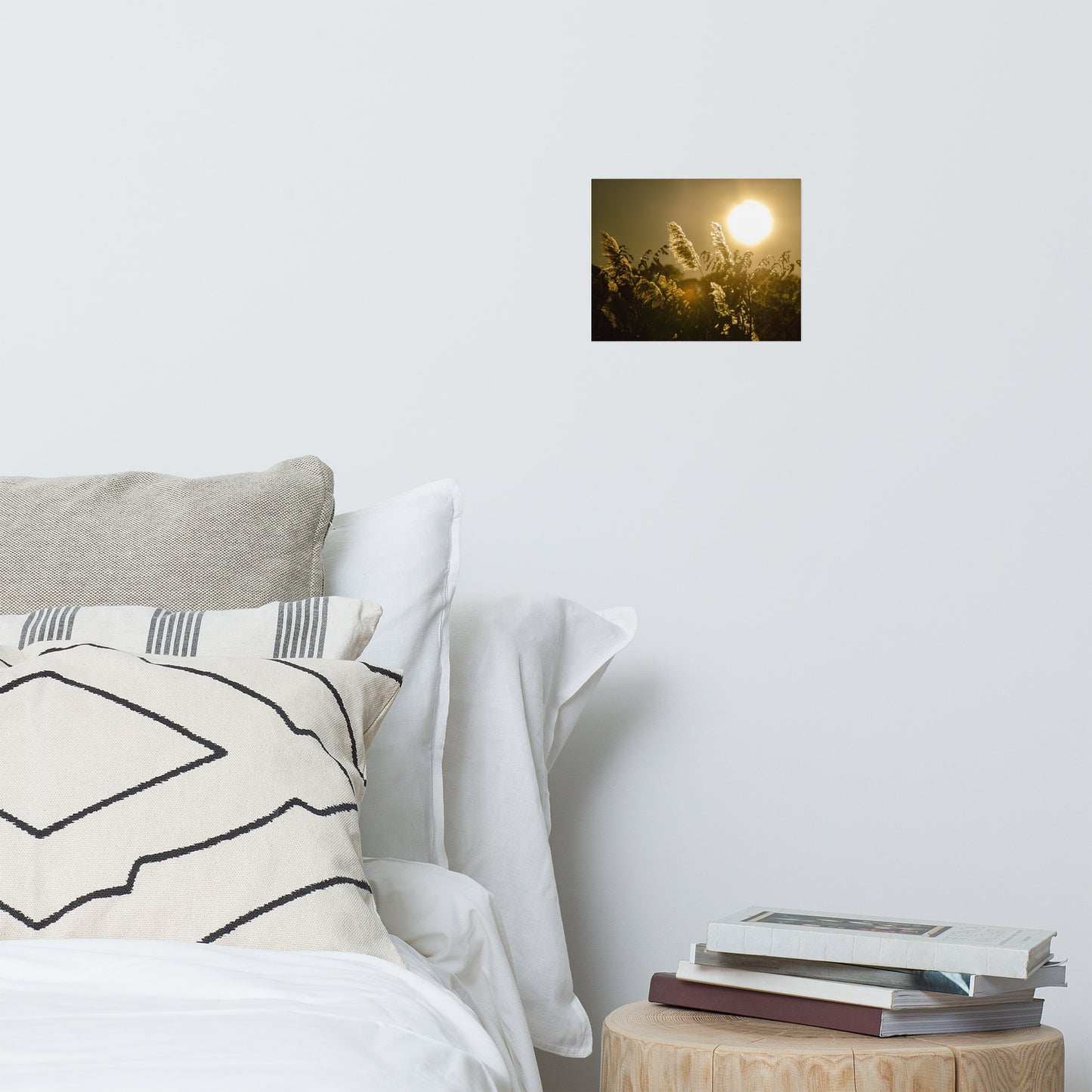 Golden Marsh Sea Grass Coastal Farmhouse Style Botanical Nature Photo Loose Unframed Wall Art Prints