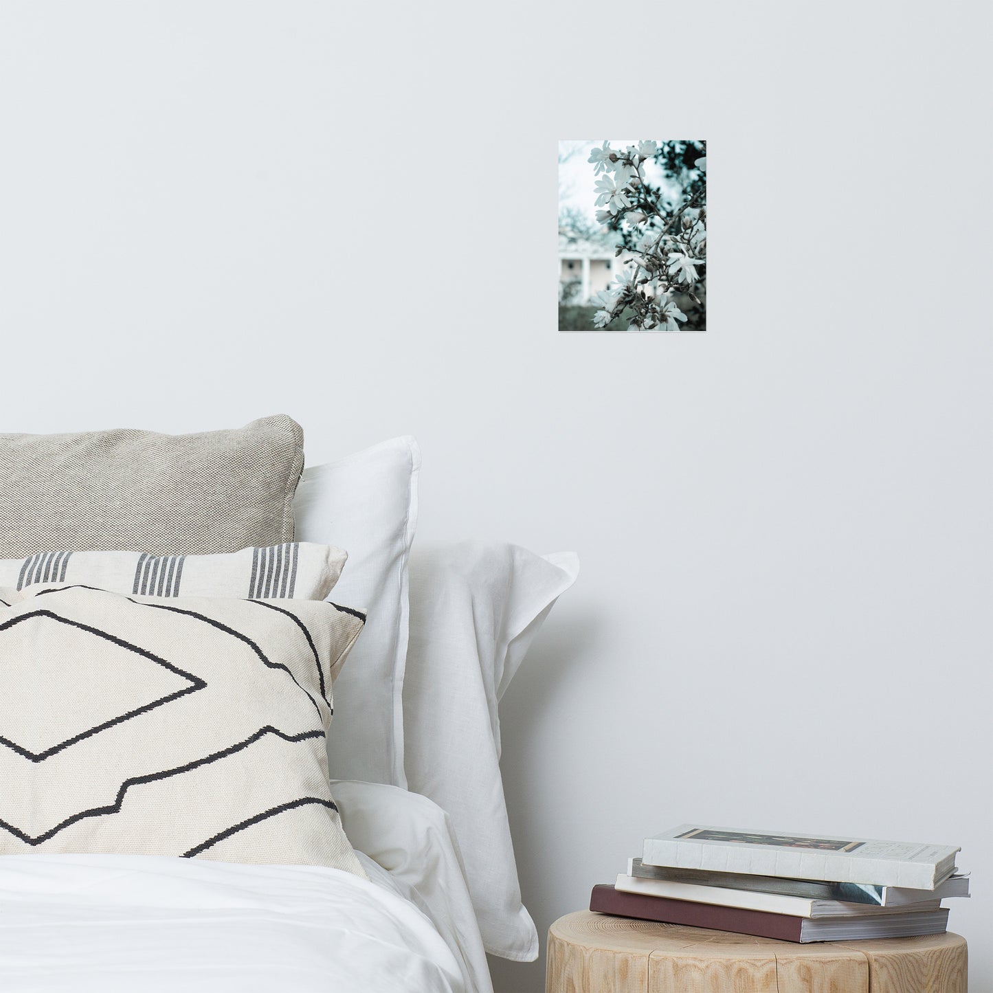 Mansion Blooms Floral Nature Photo Loose Wall Art Print