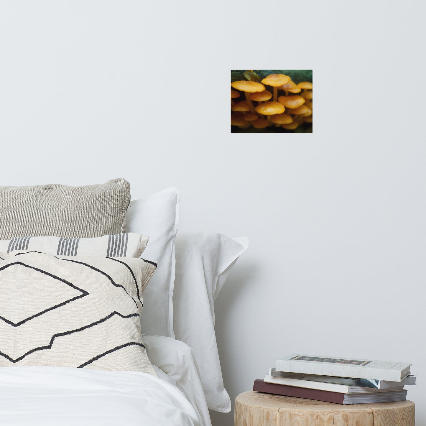 Mushroom Family Rustic Farmhouse Style Botanical Nature Photo Loose Unframed Wall Art Prints