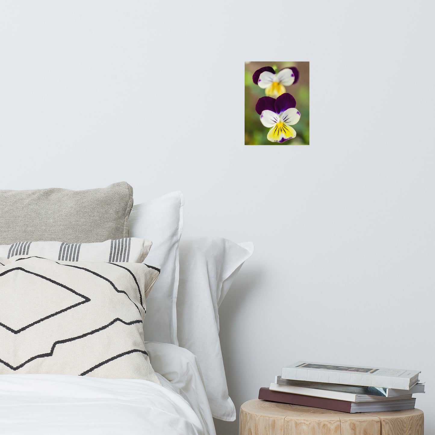 Pretty Little Violets Floral Nature Photo Loose Unframed Wall Art Prints