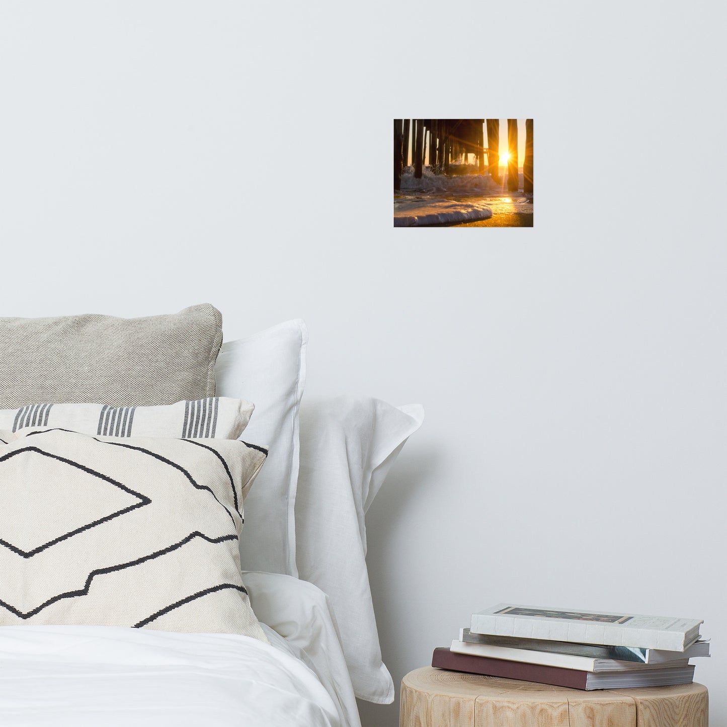Seafoam In The Sunlight Landscape Photo Loose Wall Art Prints