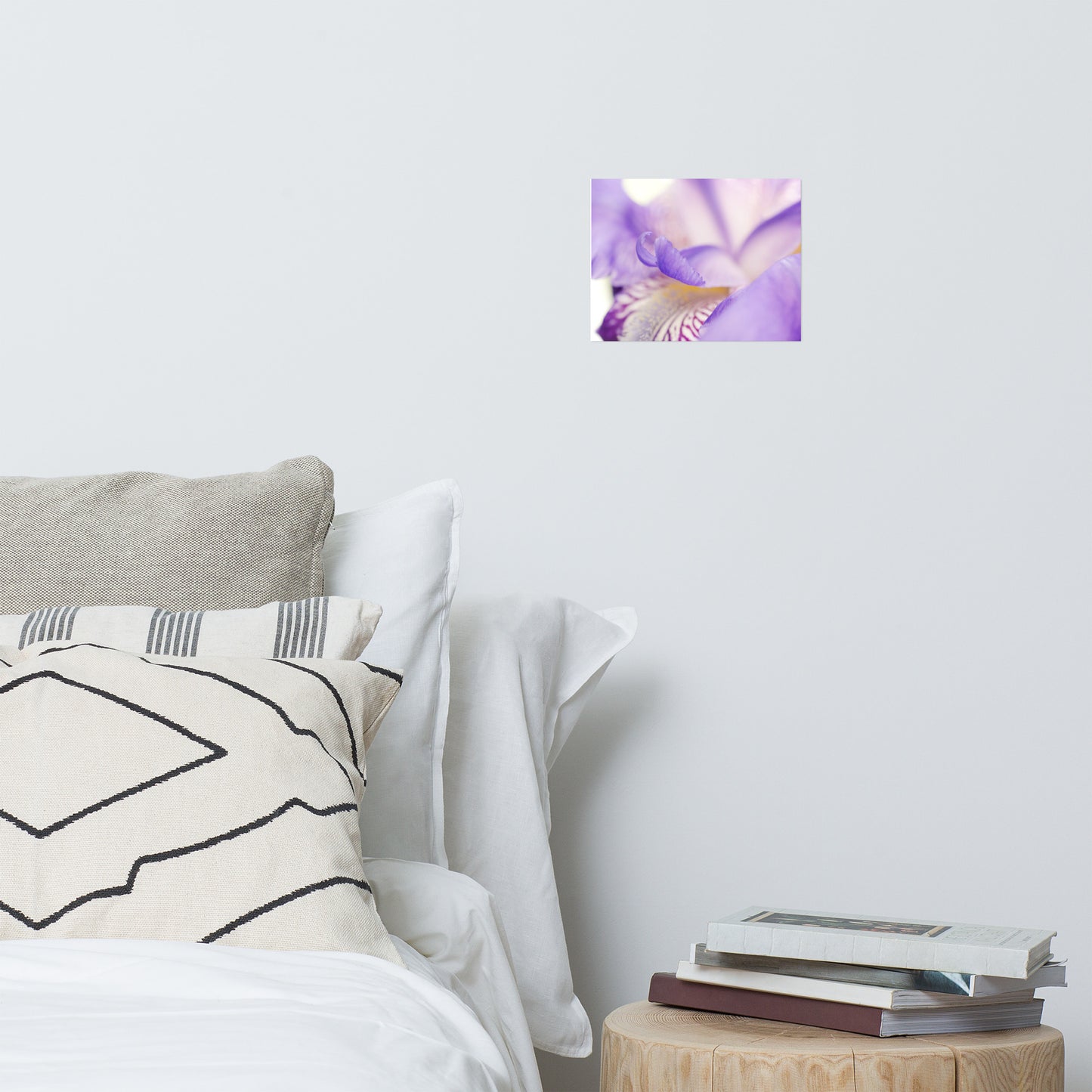 Soft Focus Iris Petals Floral Nature Photo Loose Unframed Wall Art Prints
