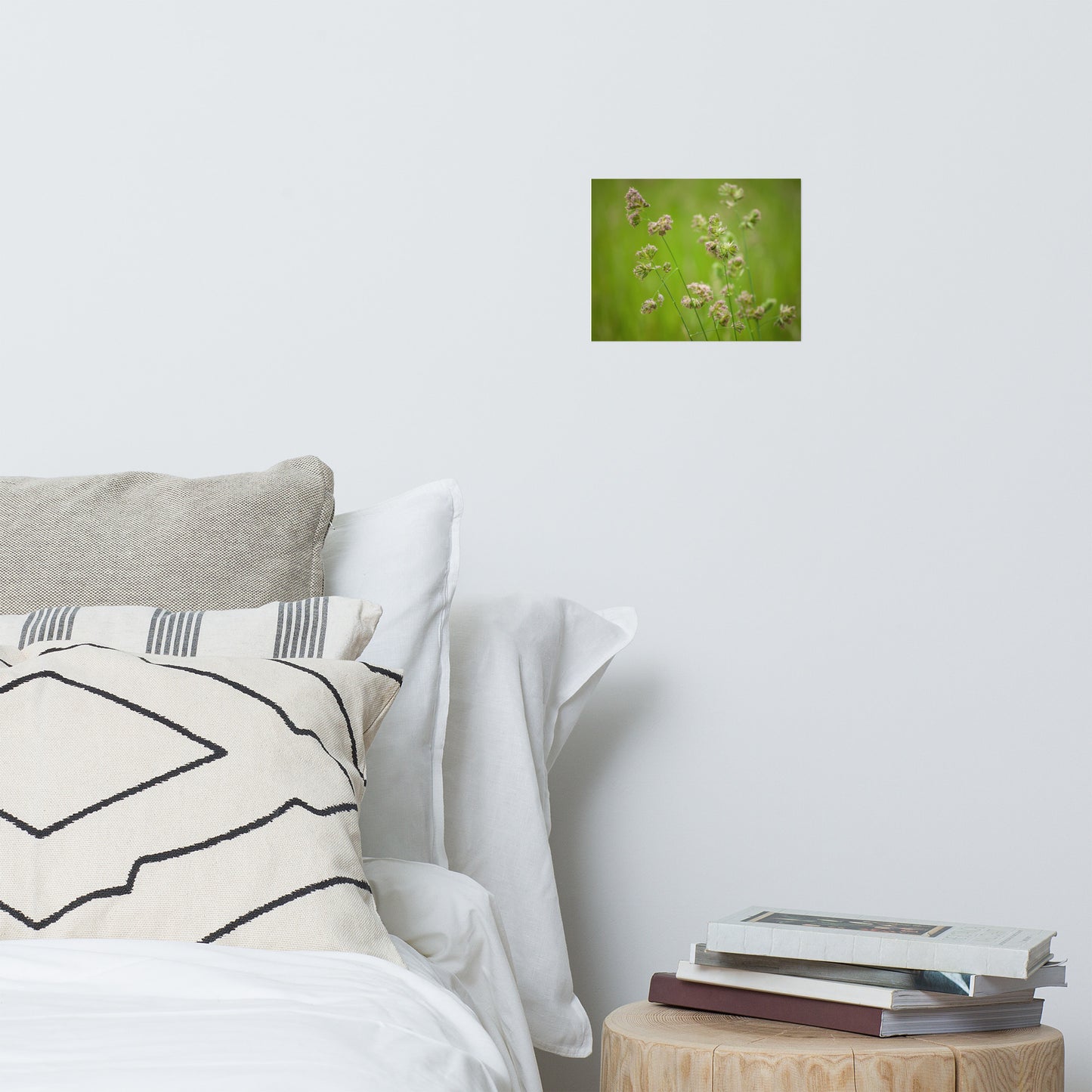Softened Fields Rustic Farmhouse Style Botanical Nature Photo Loose Unframed Wall Art Prints