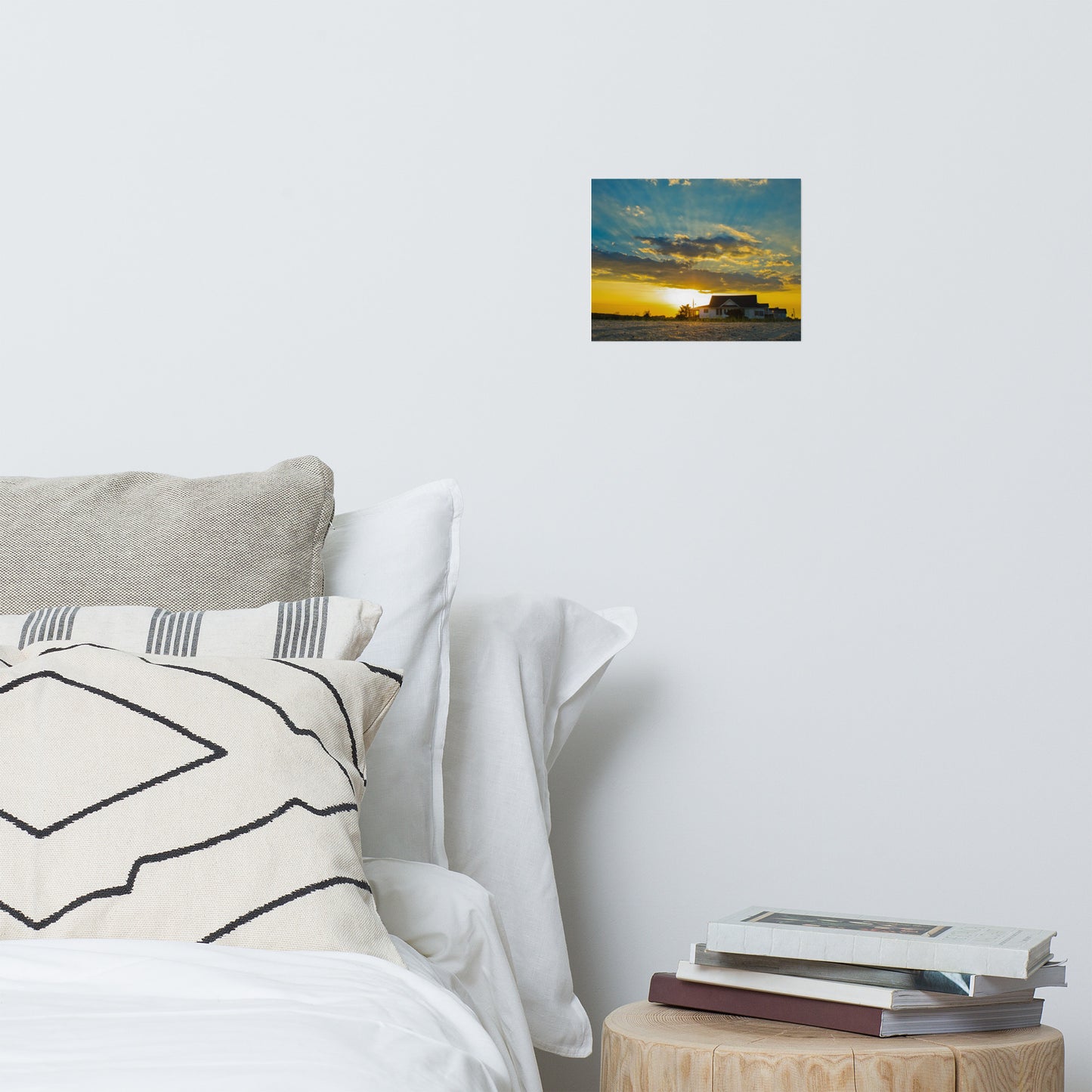 Sunset at Bowers Landscape Photo Loose Wall Art Prints