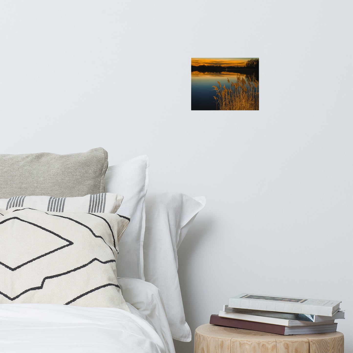 Sunset at Reedy Point Landscape Photo Loose Wall Art Prints