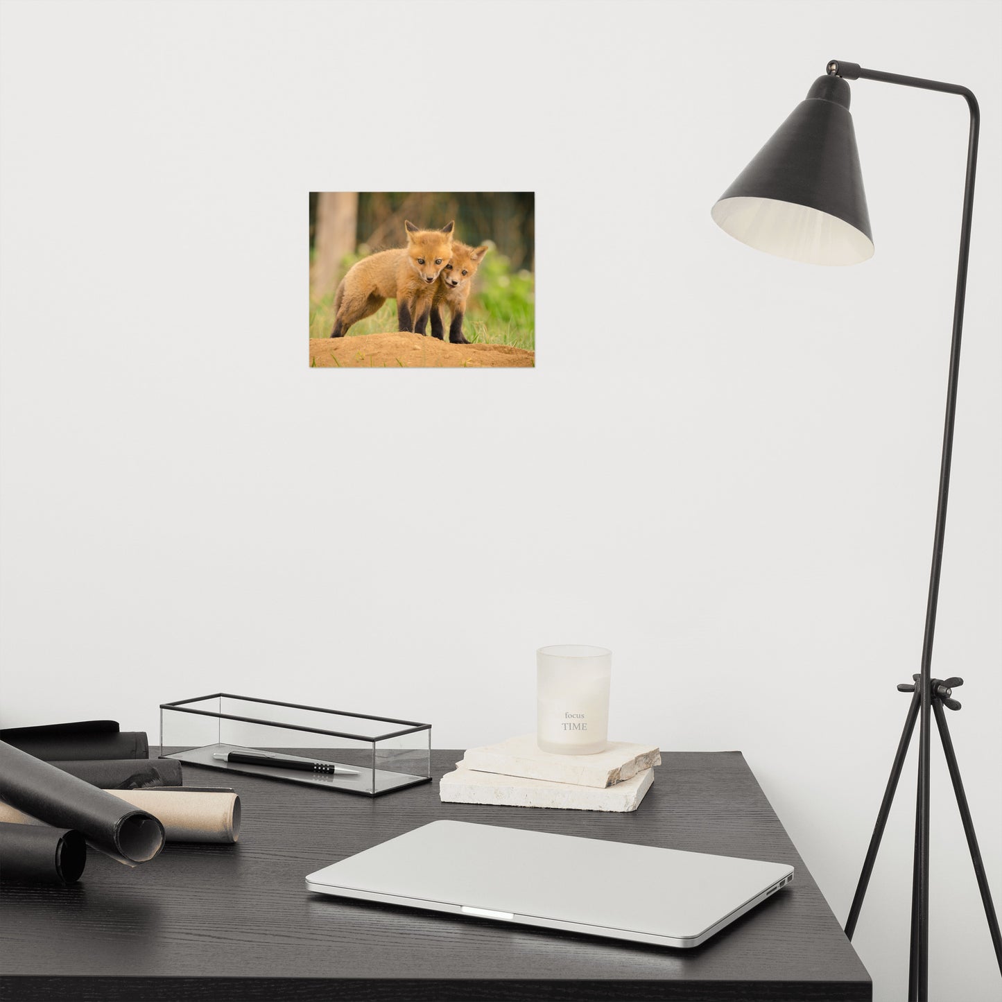 Fox Nursery Art: Close to You Animal / Wildlife / Nature Photograph Loose / Unframed / Frameless / Frameable Wall Art Prints